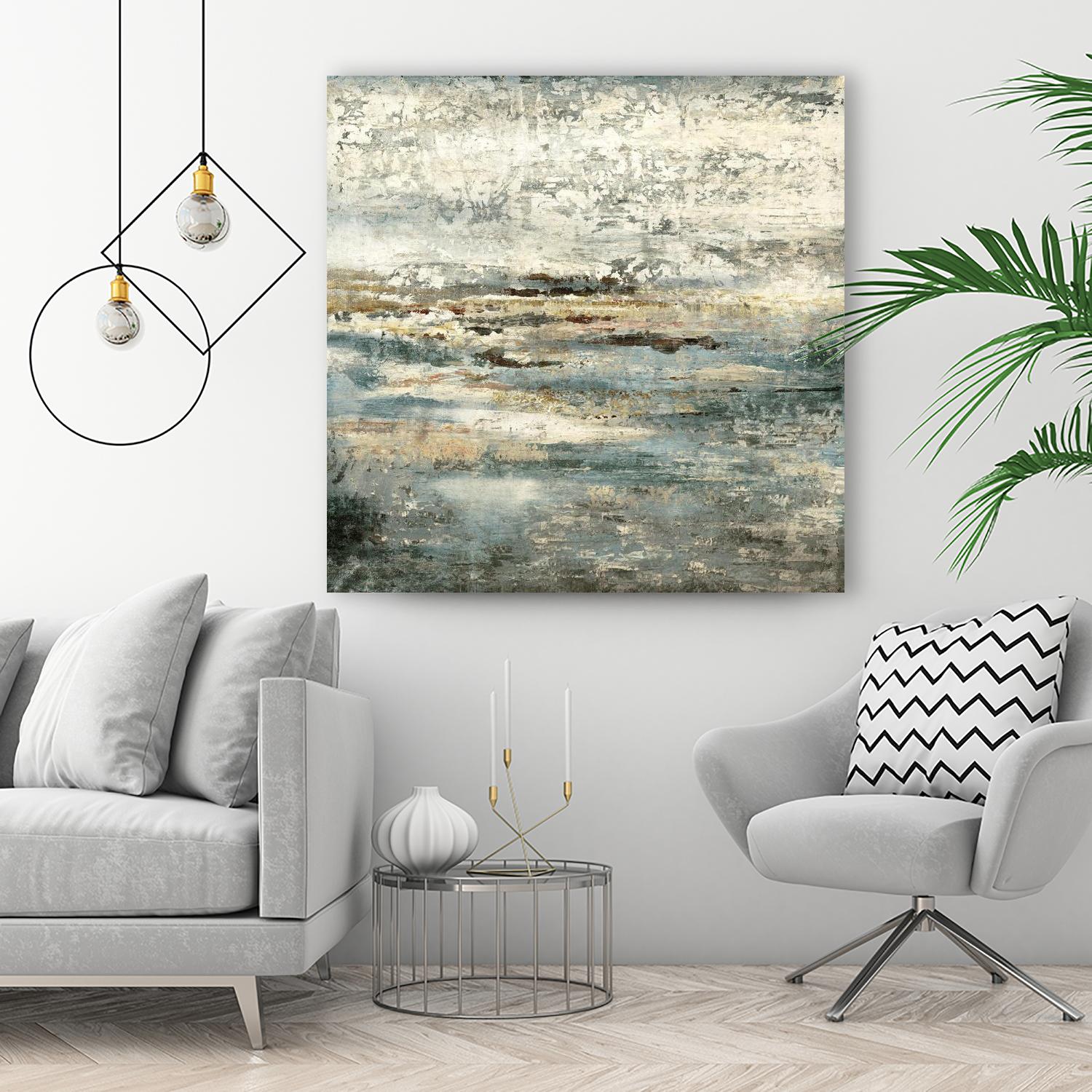 Maui Mystery by Daleno Art on GIANT ART - beige abstract