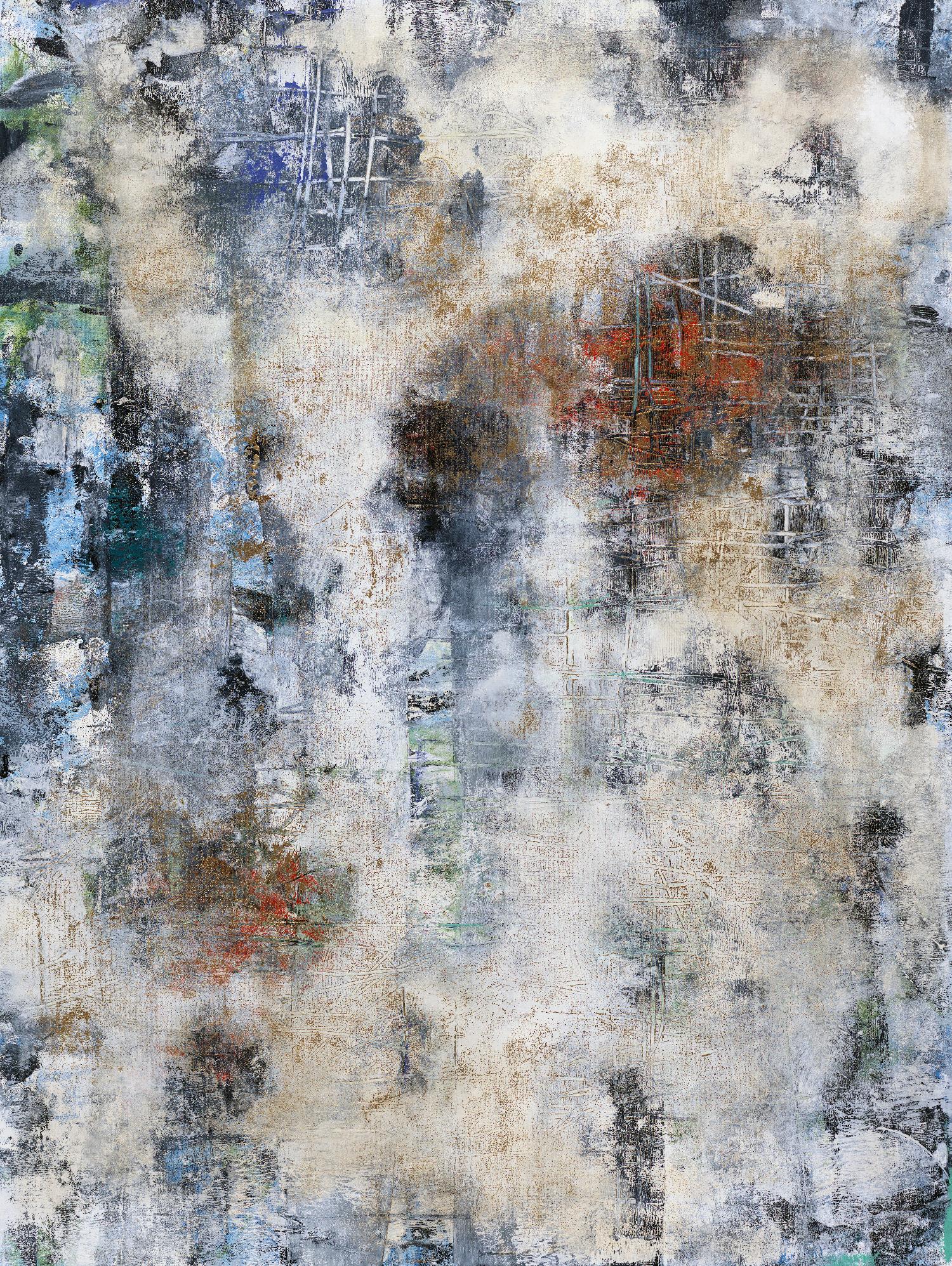 Constructed Concrete by Daleno Art on GIANT ART - red abstract abstrait