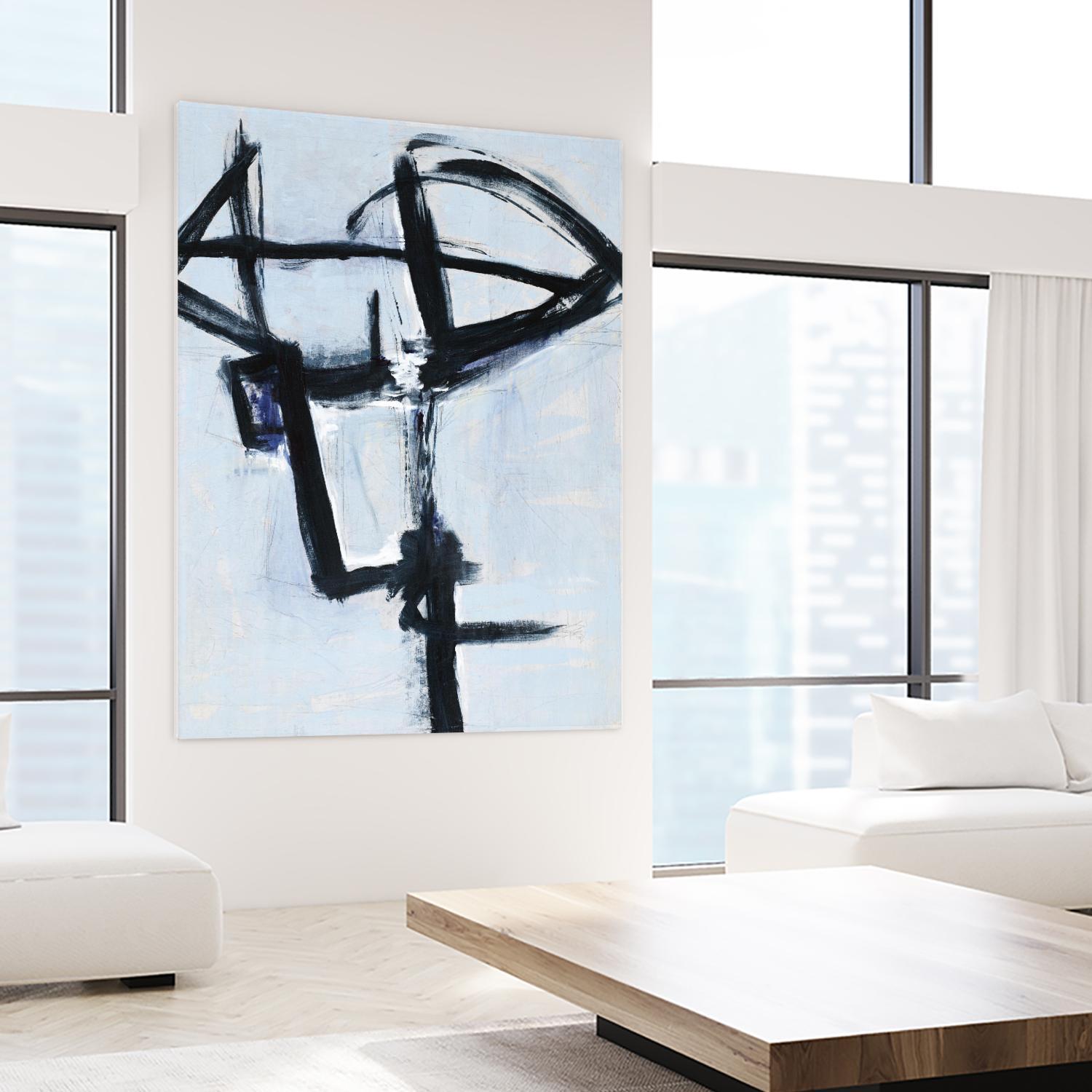 Contradictory Mind by Daleno Art on GIANT ART - white abstract abstrait