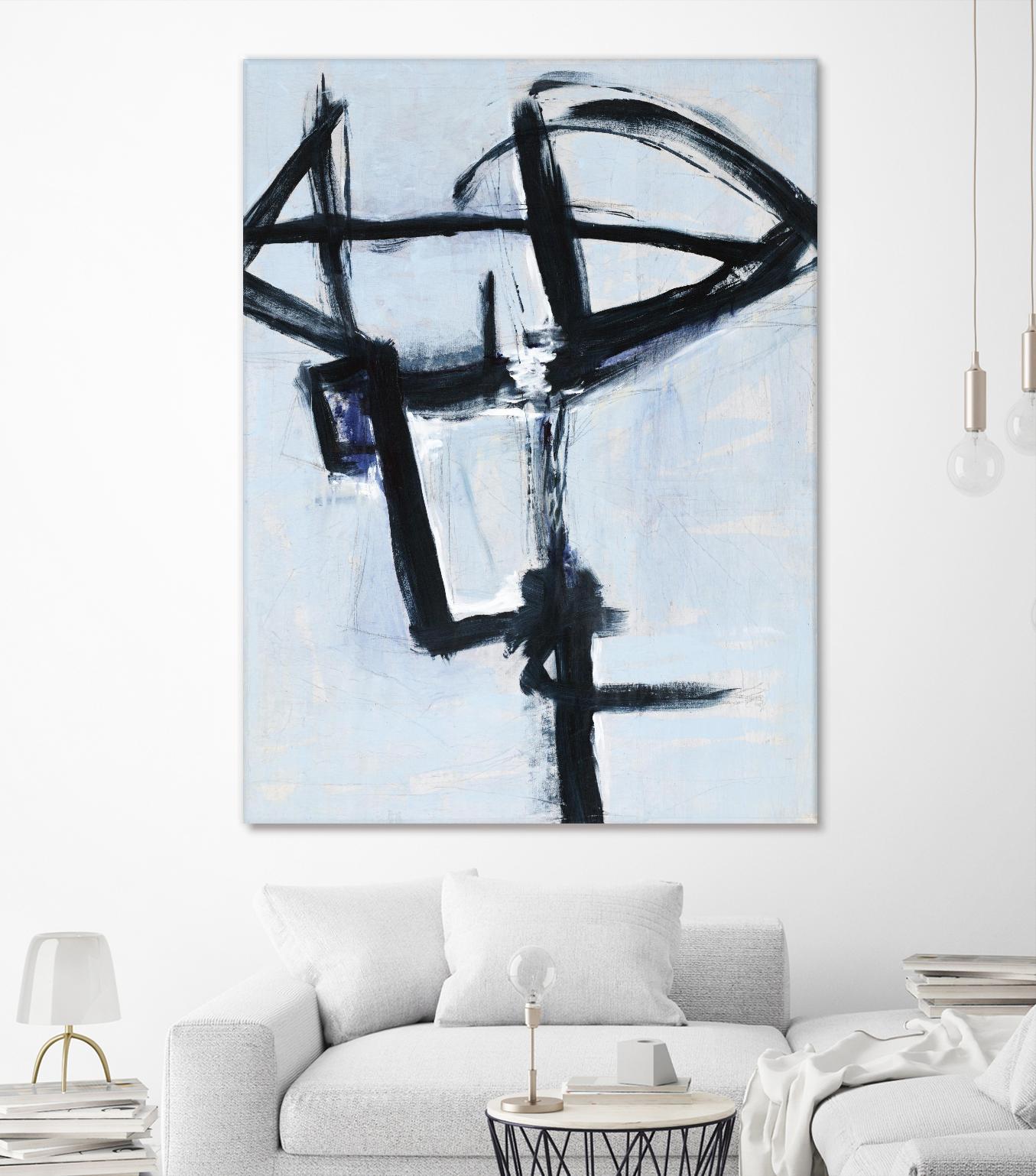 Contradictory Mind by Daleno Art on GIANT ART - white abstract abstrait
