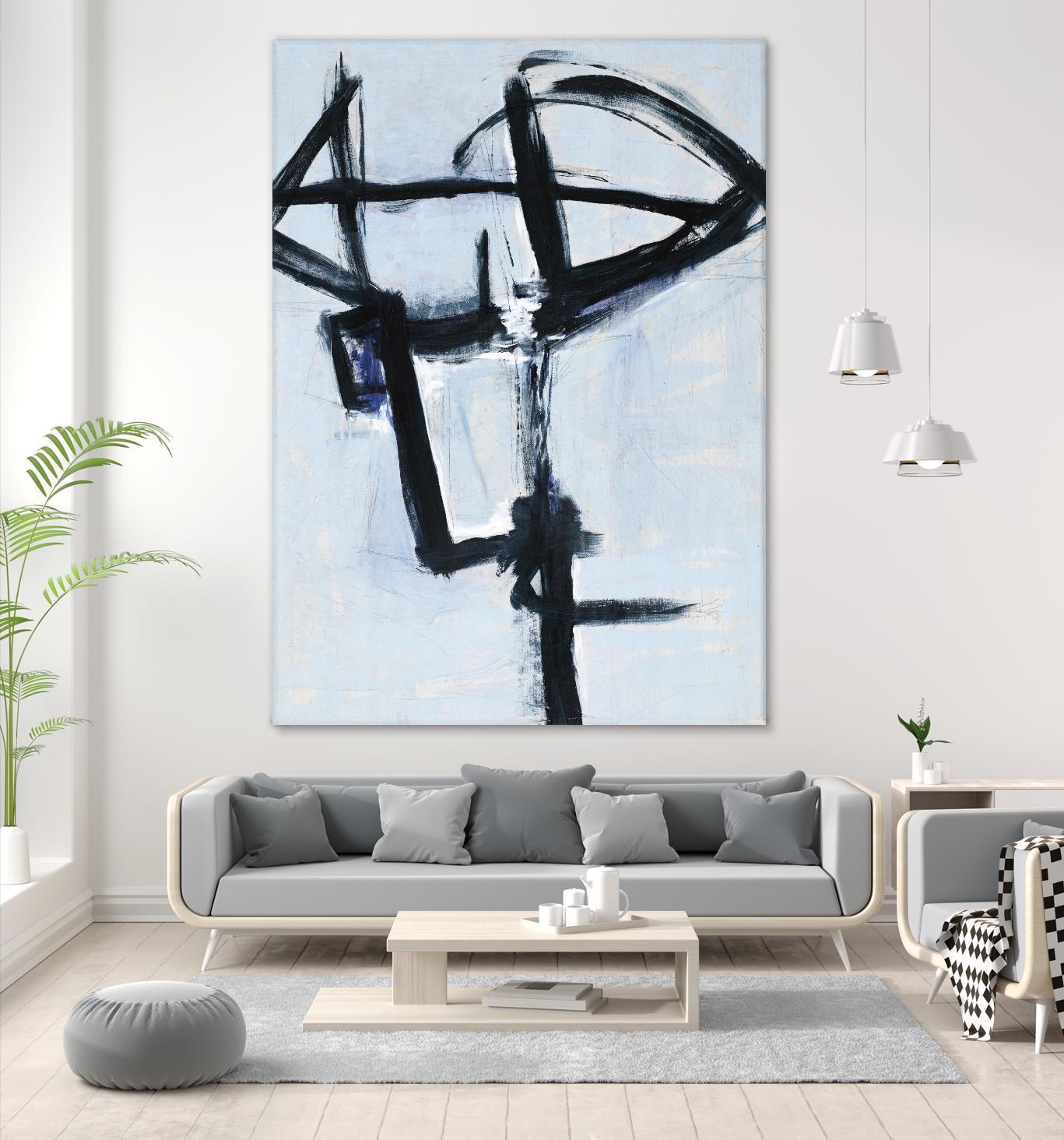 Contradictory Mind by Daleno Art on GIANT ART - white abstract abstrait