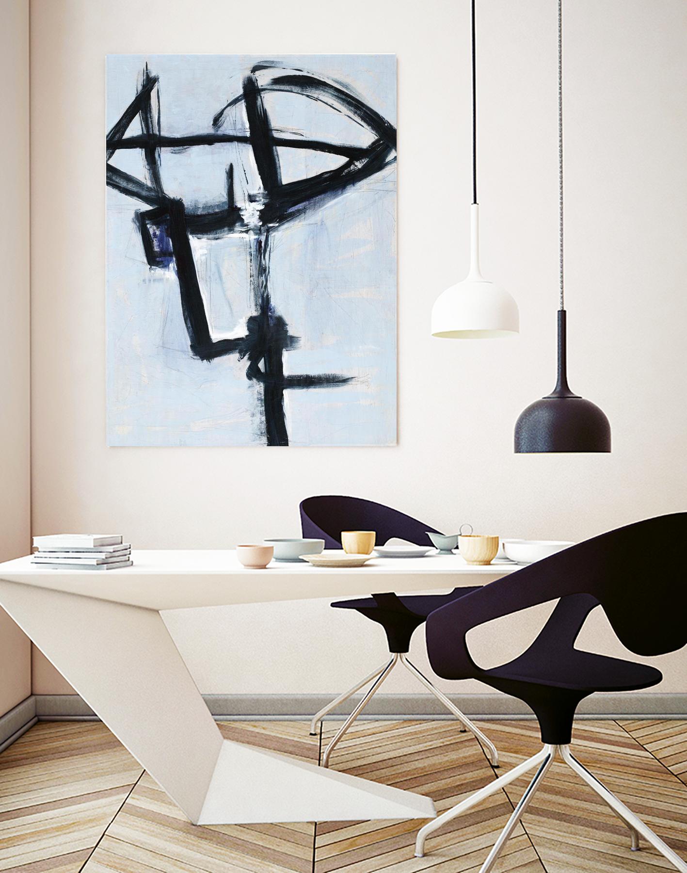 Contradictory Mind by Daleno Art on GIANT ART - white abstract abstrait