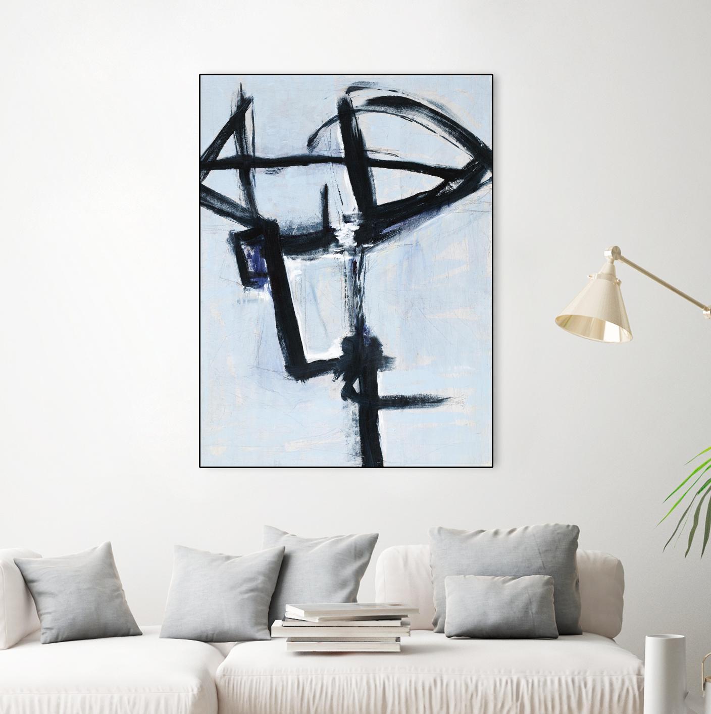 Contradictory Mind by Daleno Art on GIANT ART - white abstract abstrait