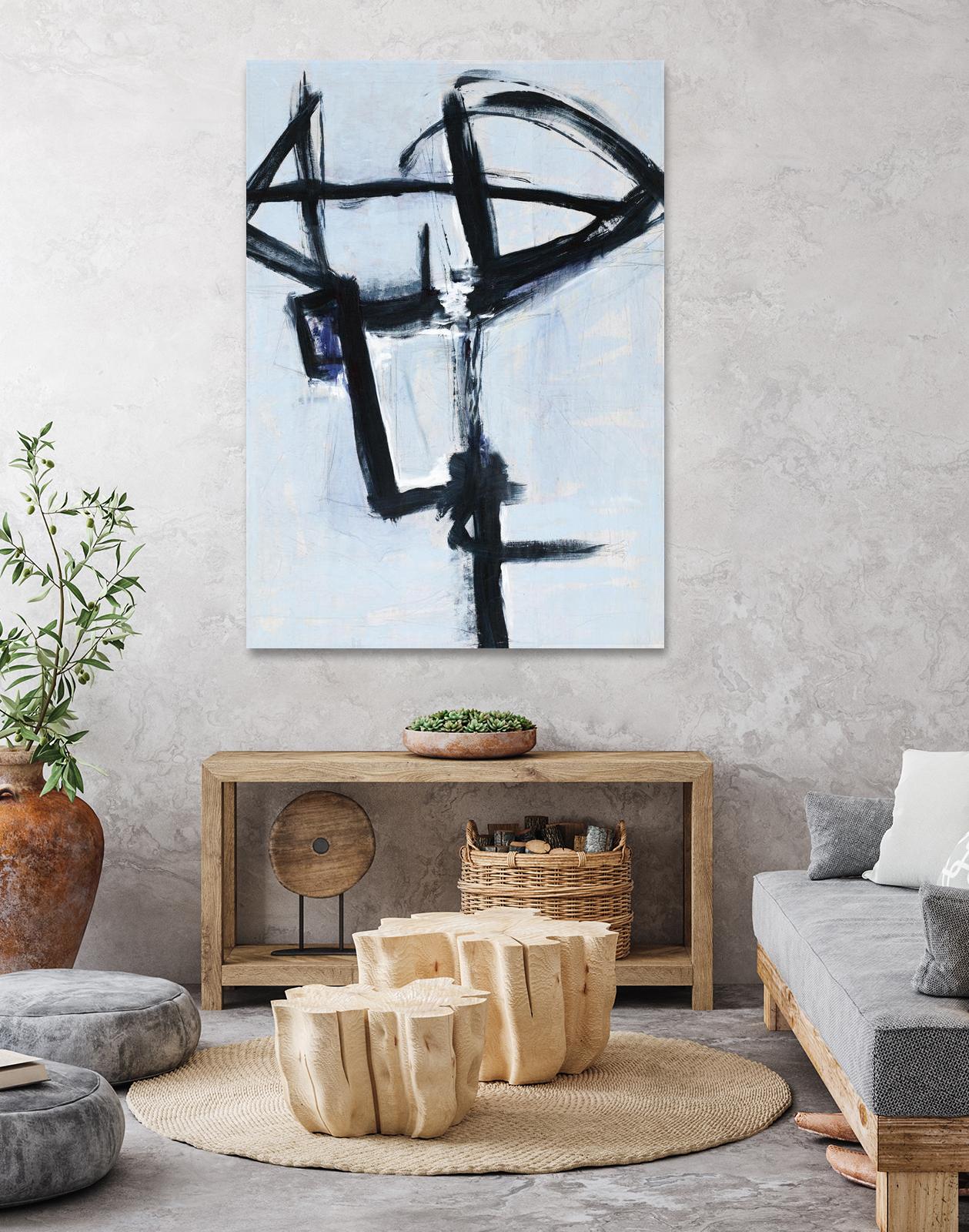 Contradictory Mind by Daleno Art on GIANT ART - white abstract abstrait