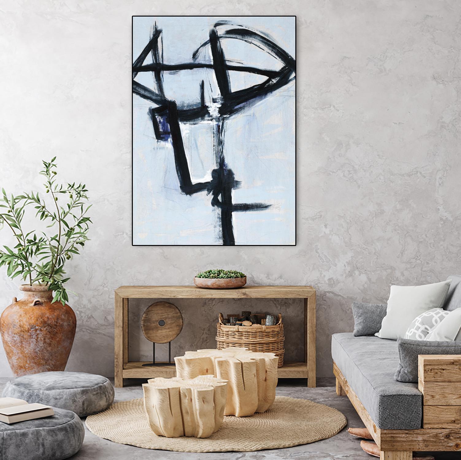 Contradictory Mind by Daleno Art on GIANT ART - white abstract abstrait