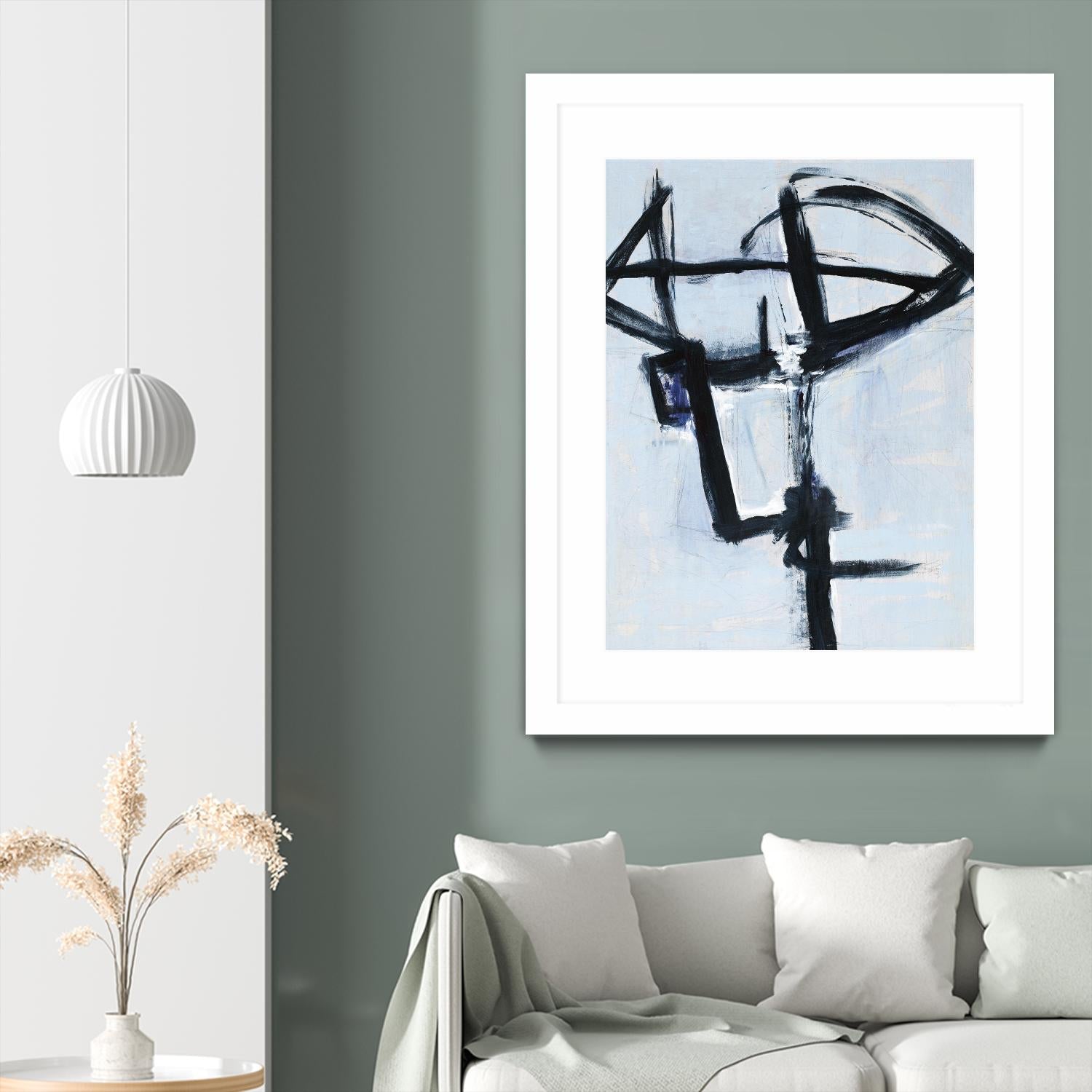 Contradictory Mind by Daleno Art on GIANT ART - white abstract abstrait