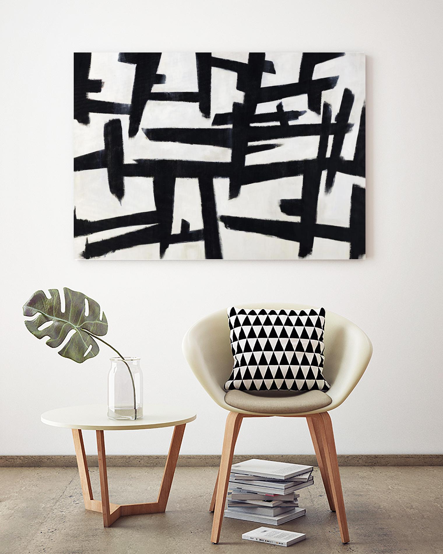 Native Maze by Daleno Art on GIANT ART - white abstract abstract