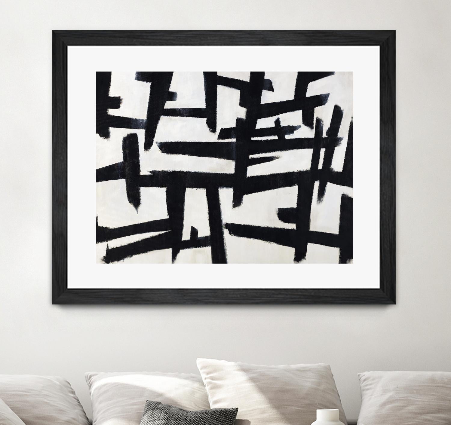 Native Maze by Daleno Art on GIANT ART - white abstract abstract