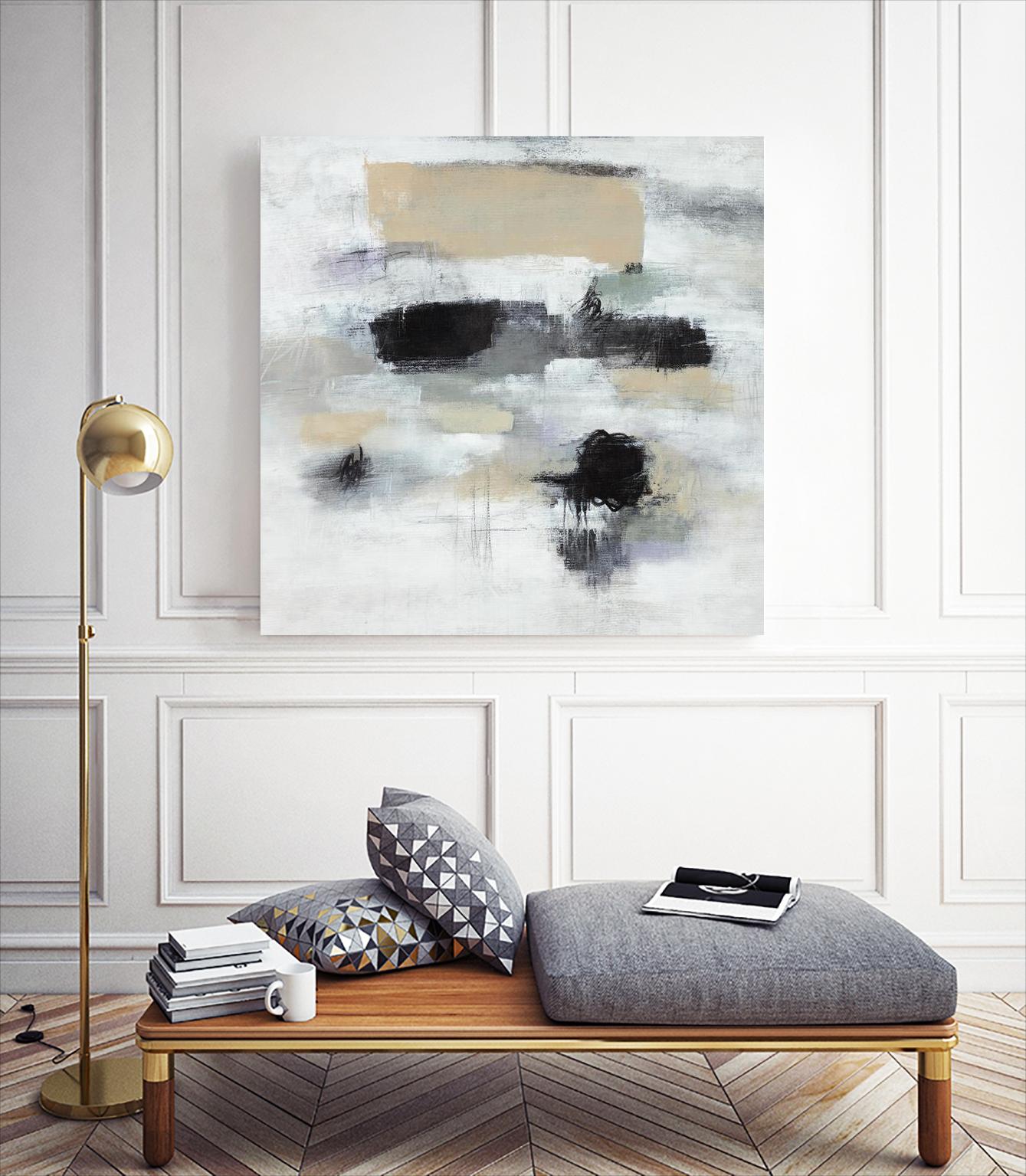 Join Forces by Daleno Art on GIANT ART - beige abstract