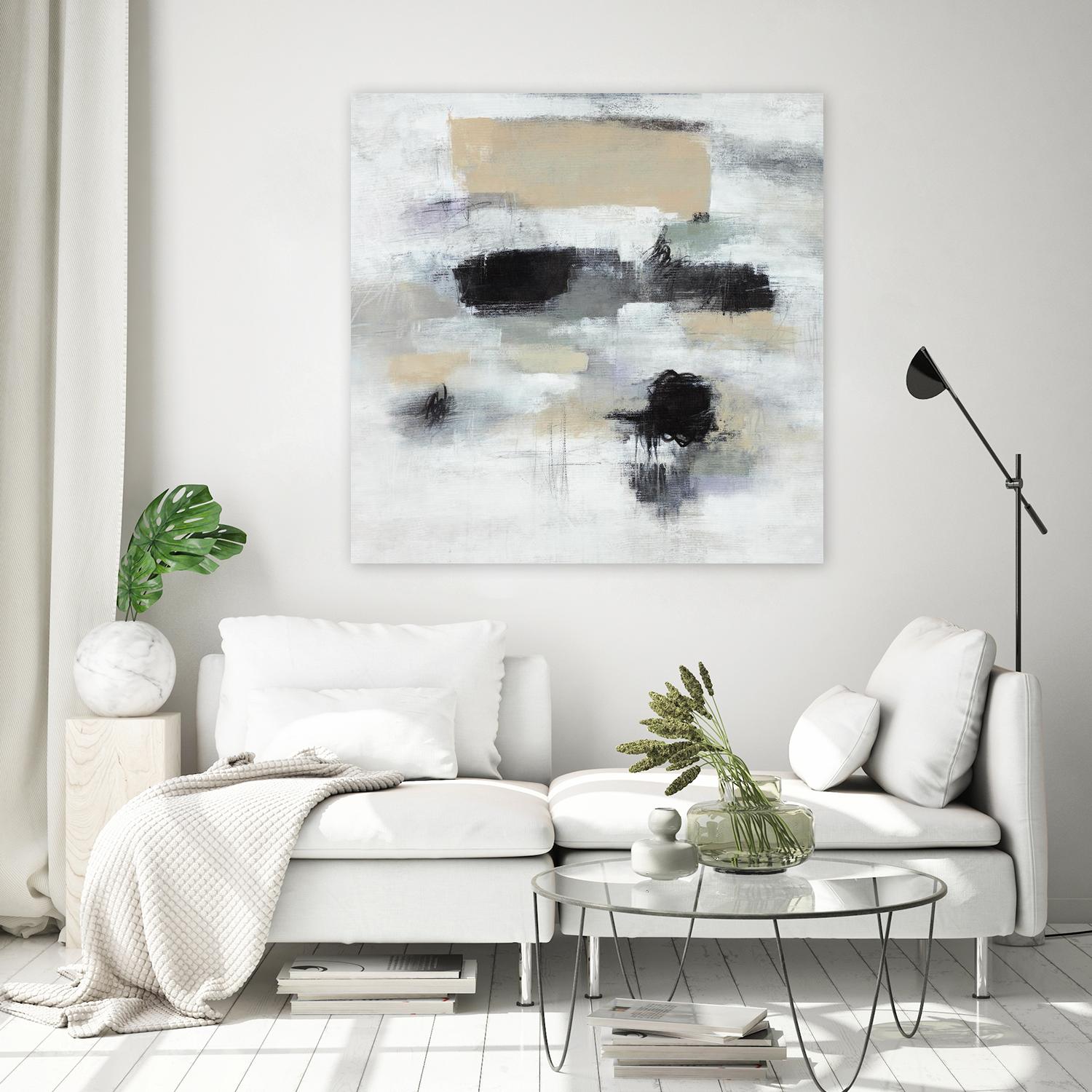 Join Forces by Daleno Art on GIANT ART - beige abstract