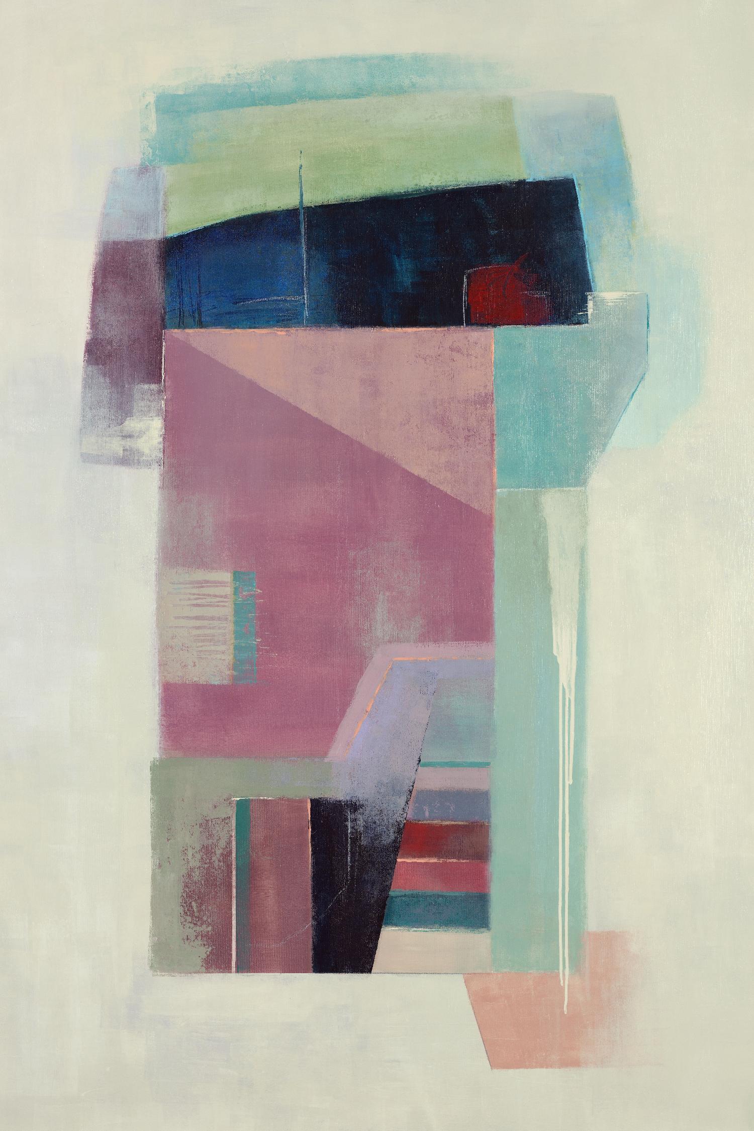 Specific Structures by Daleno Art on GIANT ART - red abstract abstrait