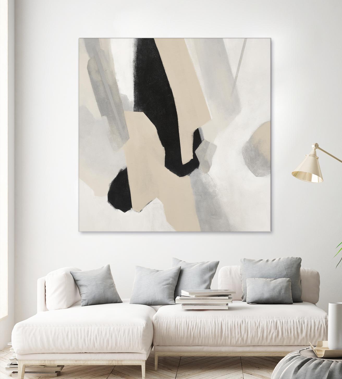 Dynamic Concourse II by Daleno Art on GIANT ART - beige abstract abstrait