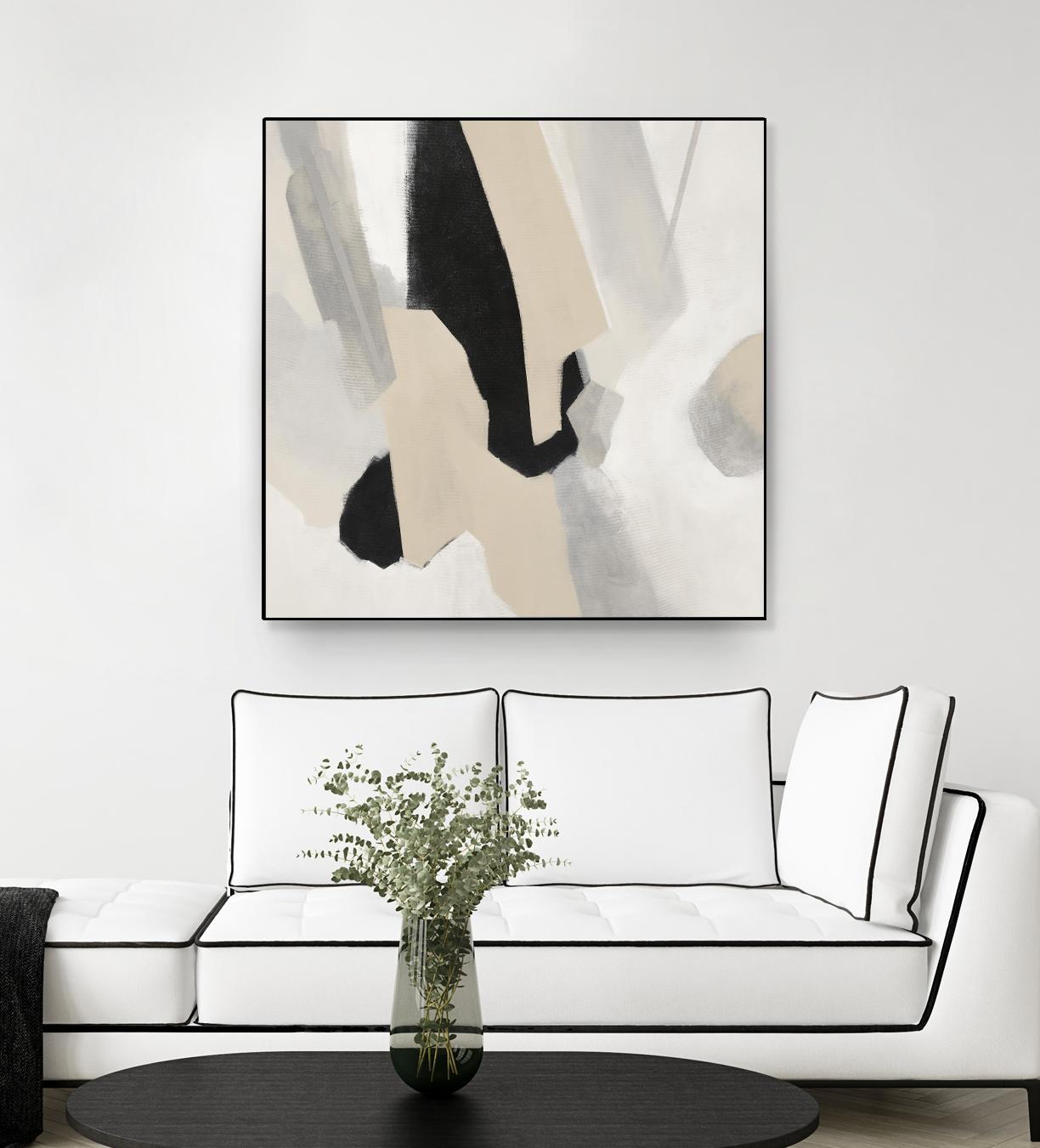 Dynamic Concourse II by Daleno Art on GIANT ART - beige abstract abstrait
