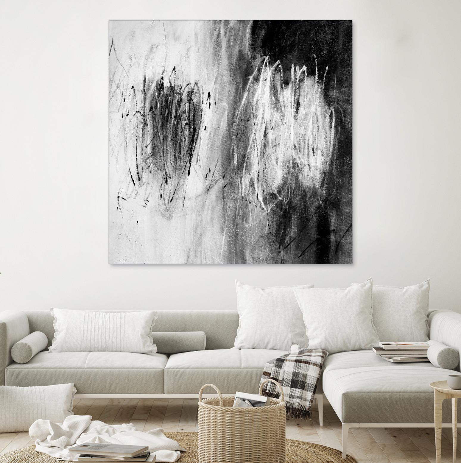 Disco Duo by Daleno Art on GIANT ART - white abstract abstrait