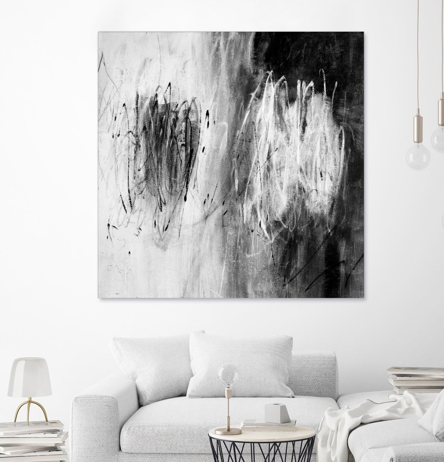 Disco Duo by Daleno Art on GIANT ART - white abstract abstrait