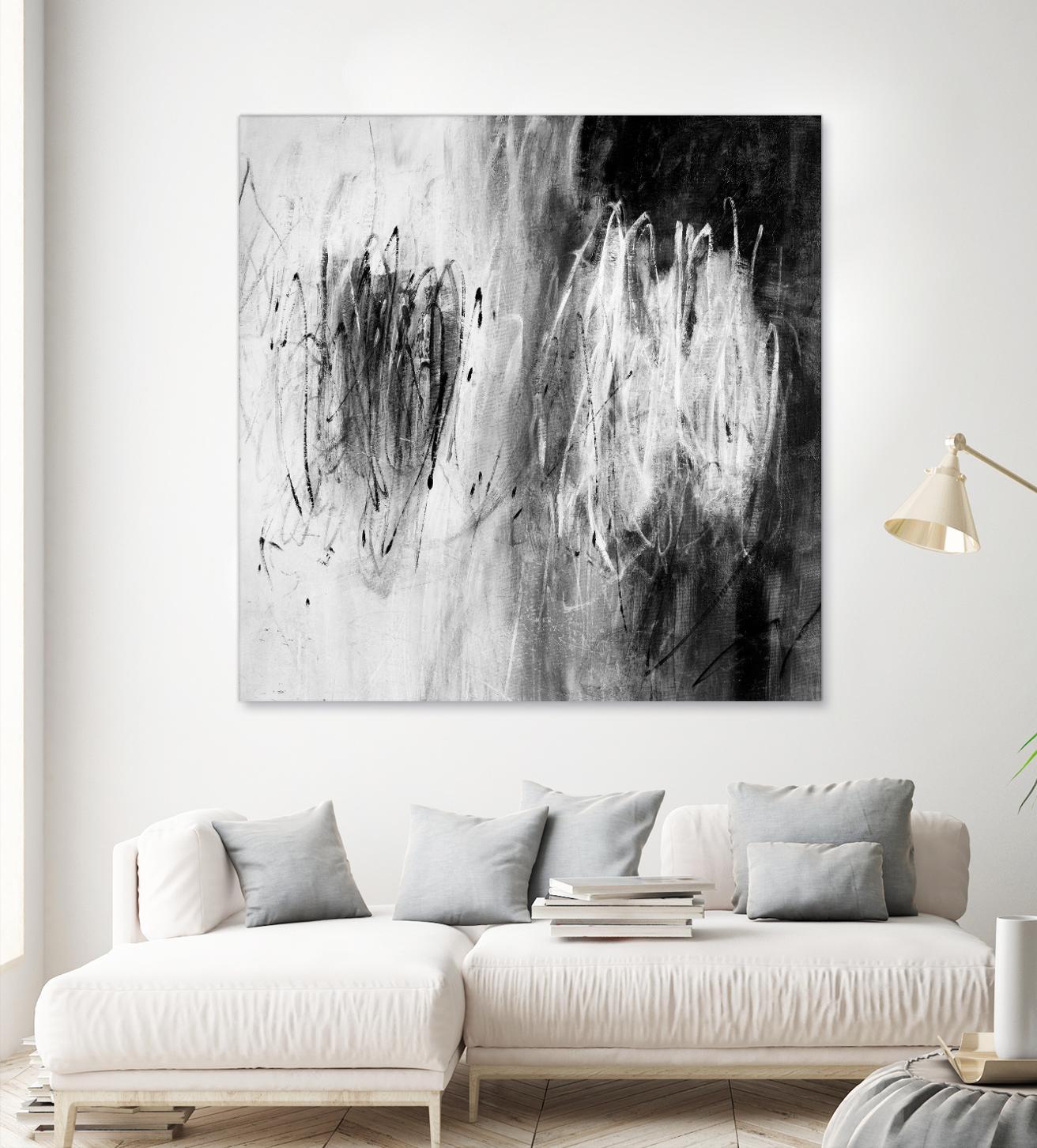 Disco Duo by Daleno Art on GIANT ART - white abstract abstrait