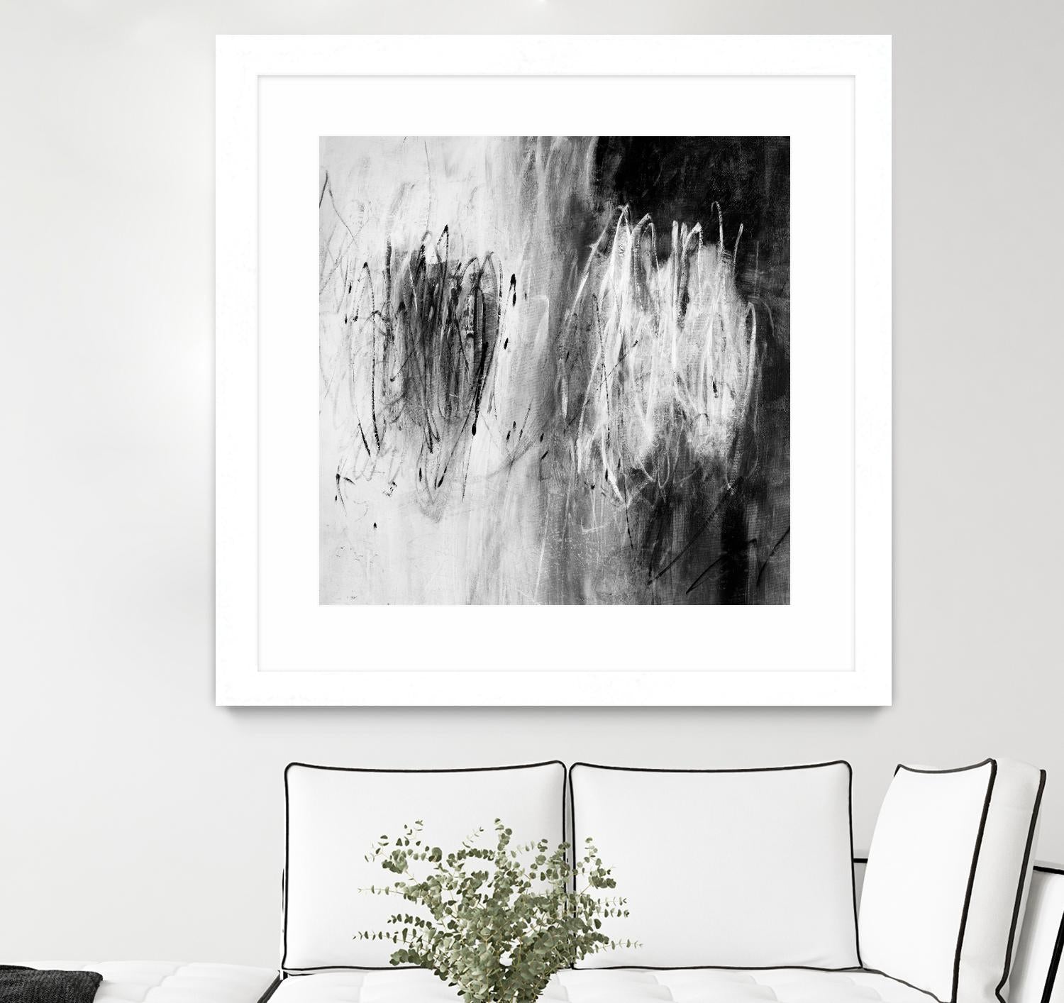 Disco Duo by Daleno Art on GIANT ART - white abstract abstrait