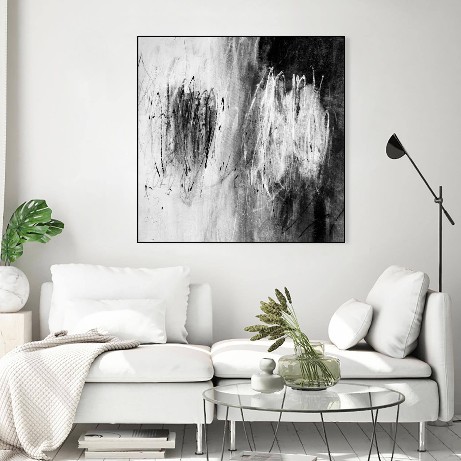 Disco Duo by Daleno Art on GIANT ART - white abstract abstrait