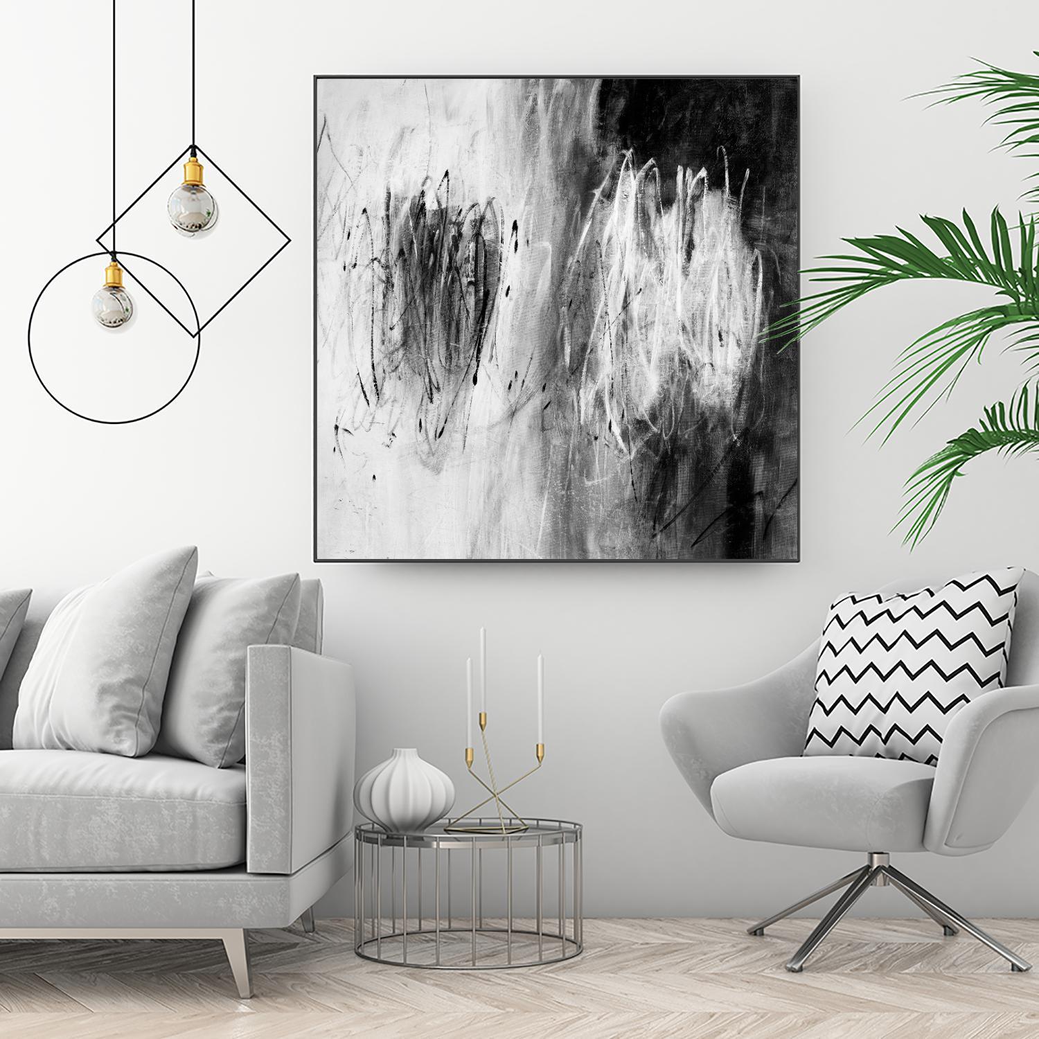 Disco Duo by Daleno Art on GIANT ART - white abstract abstrait