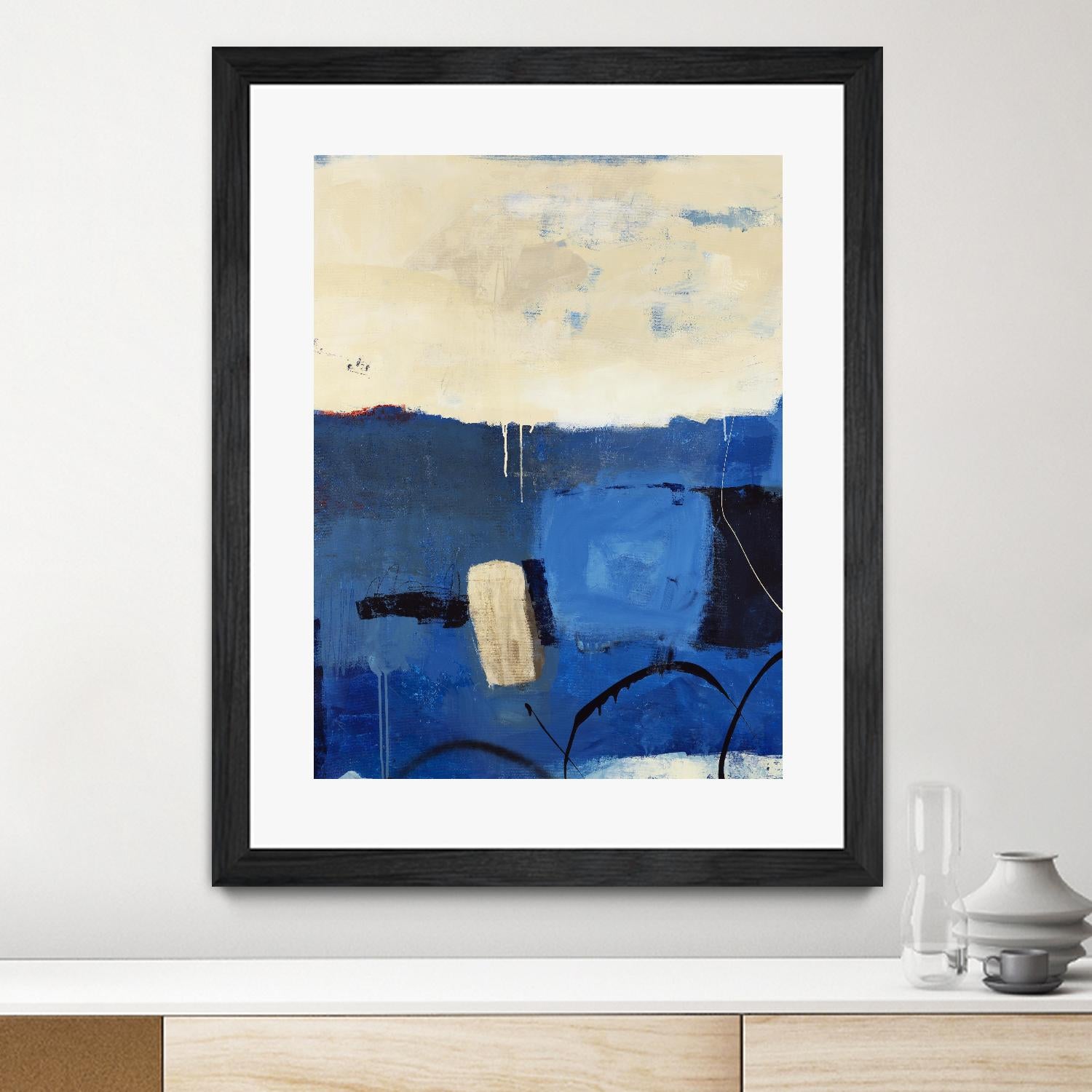 Closest Exit by Daleno Art on GIANT ART - beige abstract beige