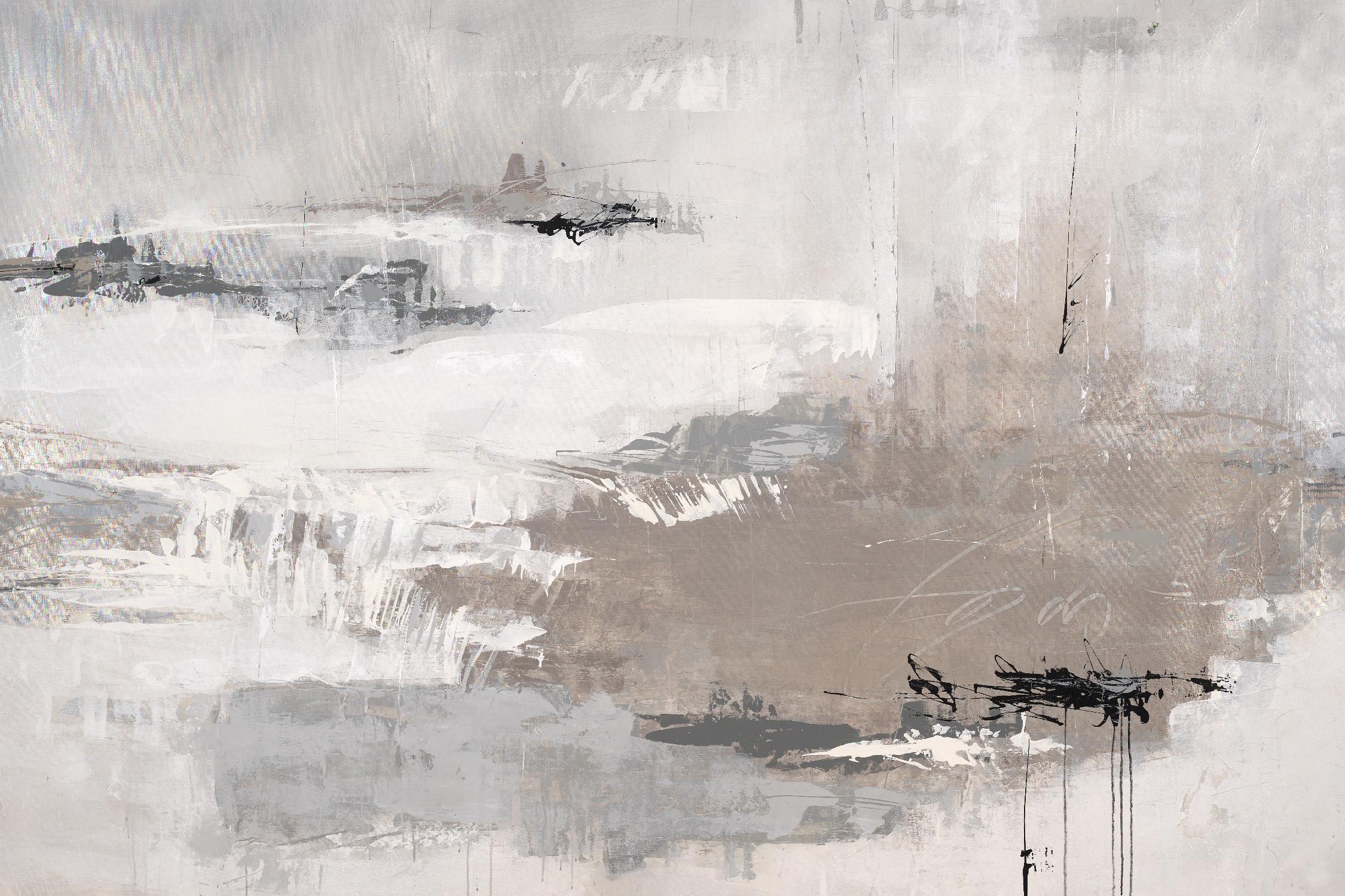 Houston is Calling by Daleno Art on GIANT ART - white abstract abstrait