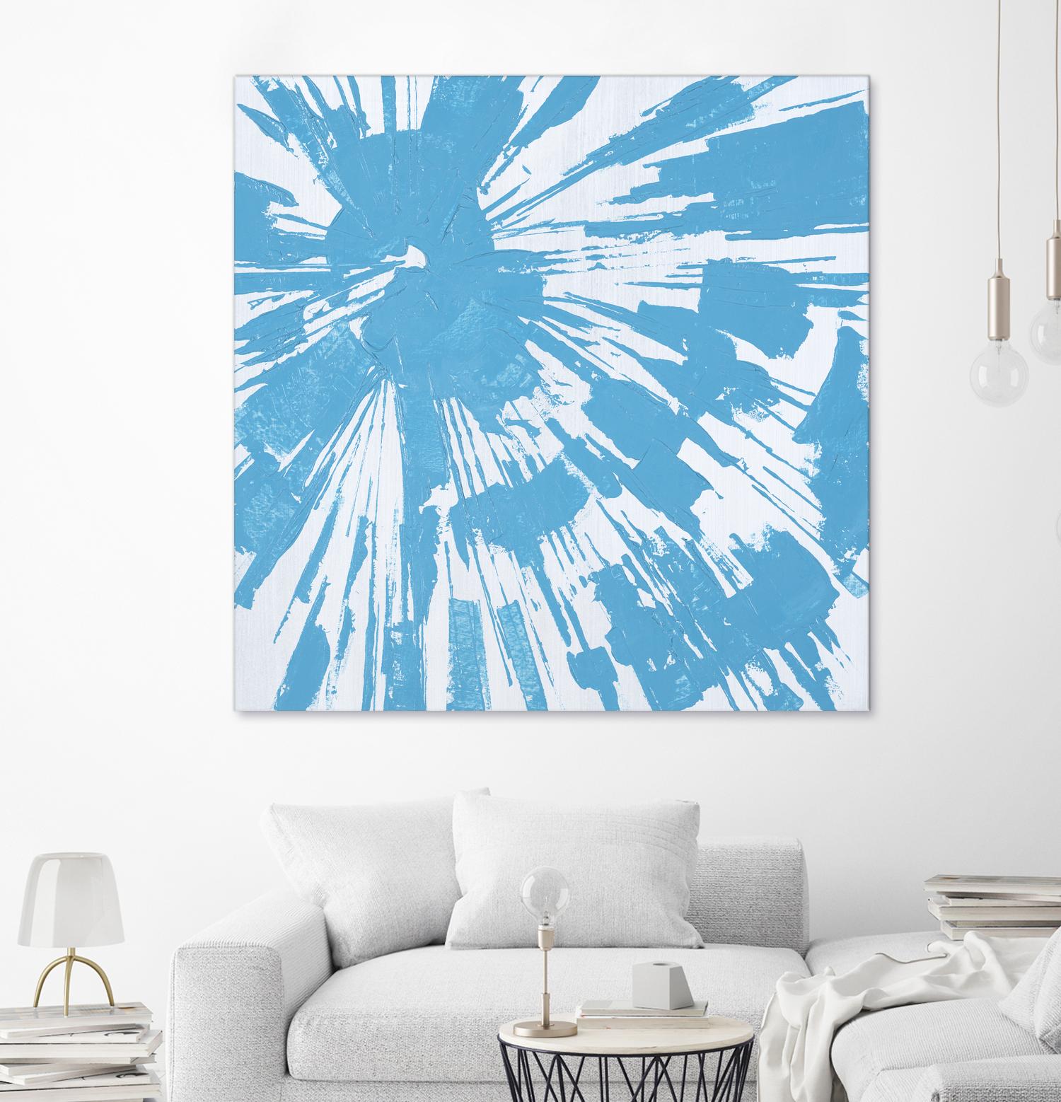 Holiday Festivities IV by Daleno Art on GIANT ART - blue pop art pop art