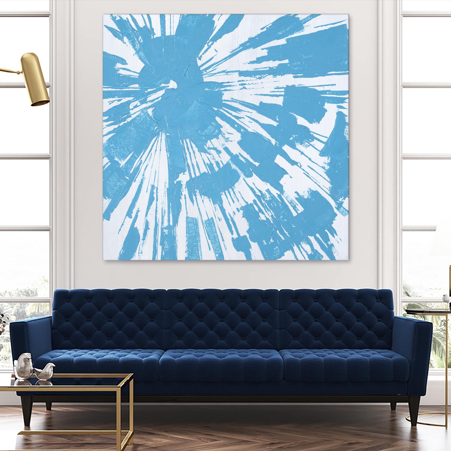 Holiday Festivities IV by Daleno Art on GIANT ART - blue pop art pop art