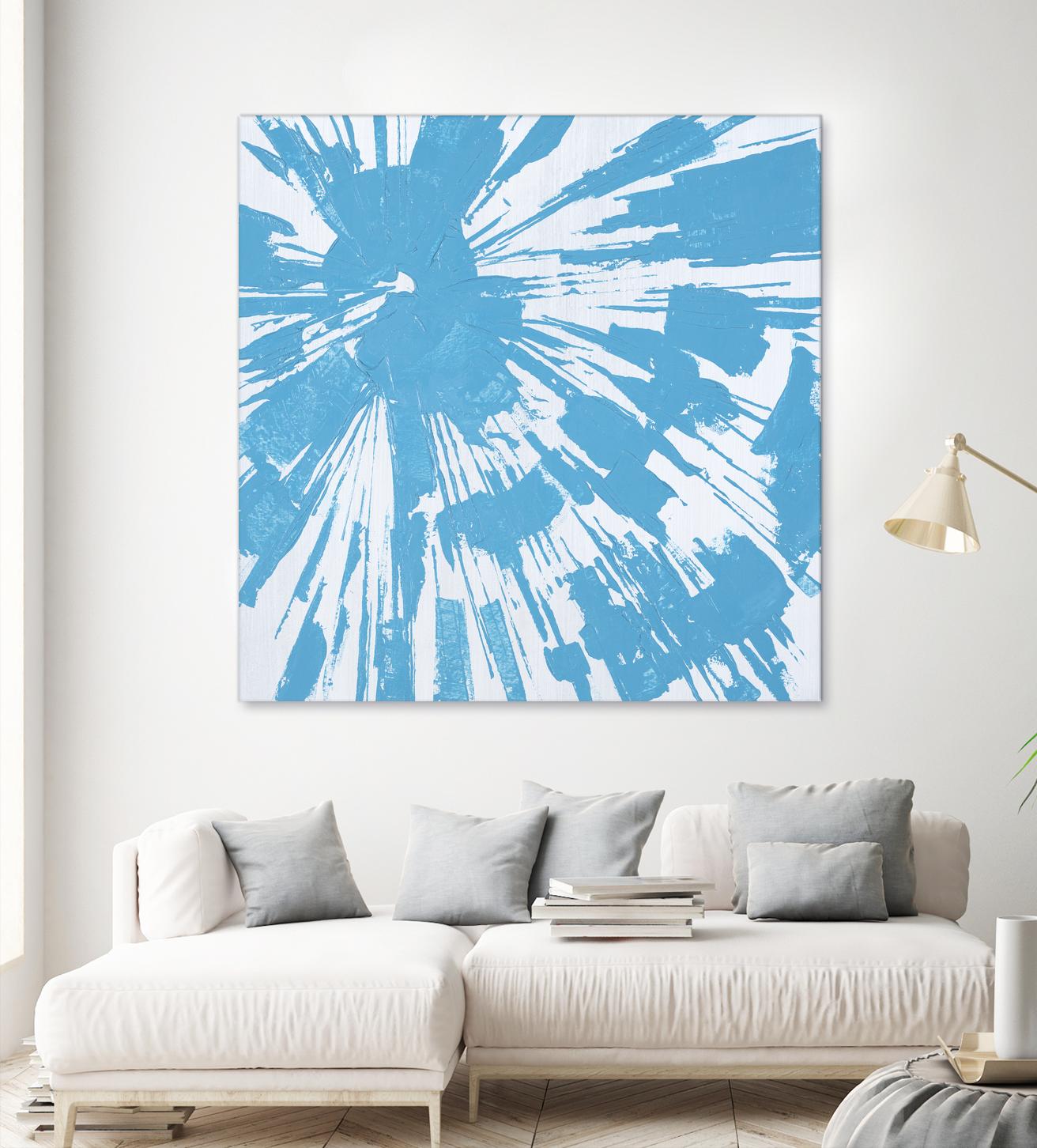 Holiday Festivities IV by Daleno Art on GIANT ART - blue pop art pop art