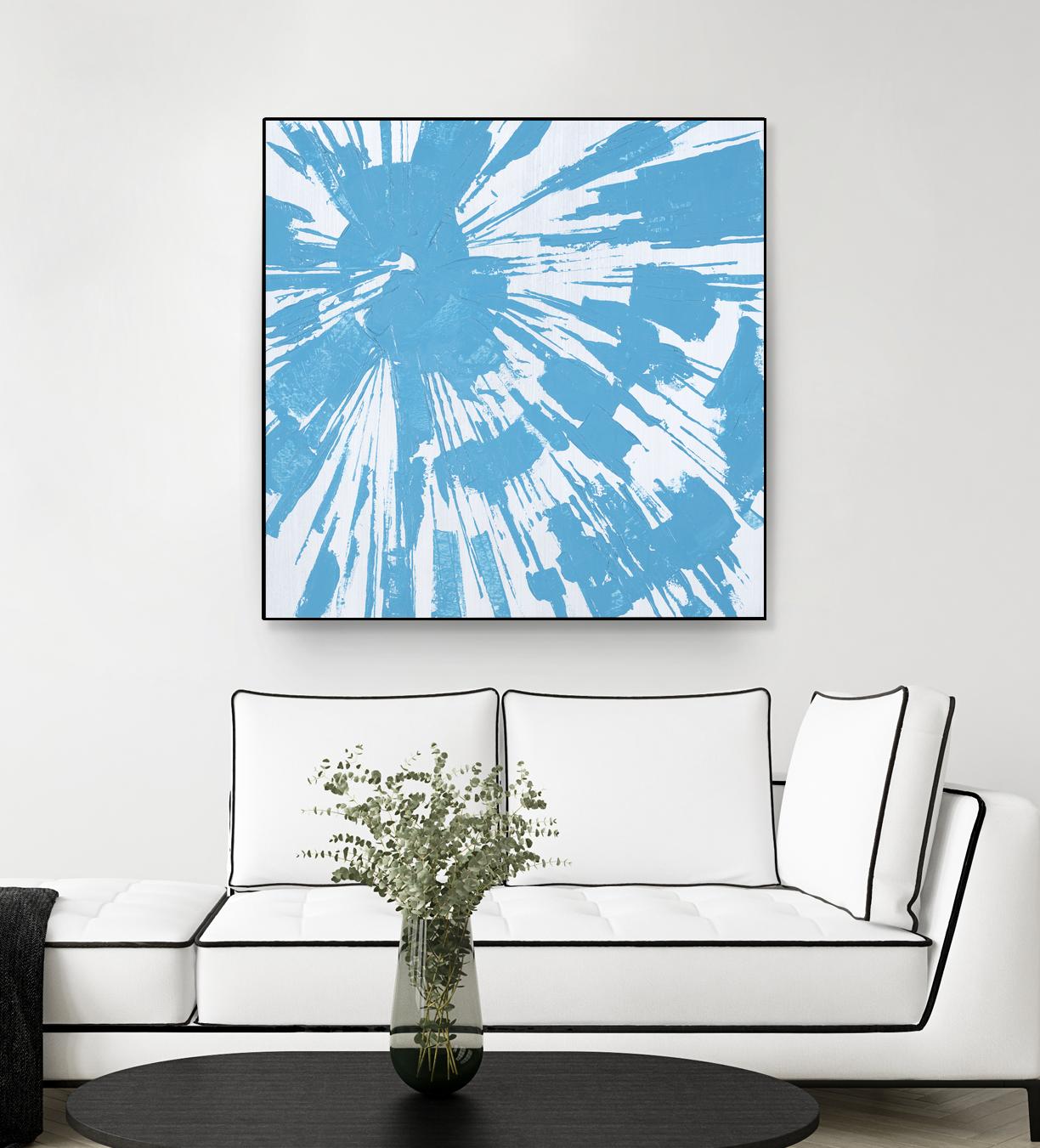 Holiday Festivities IV by Daleno Art on GIANT ART - blue pop art pop art