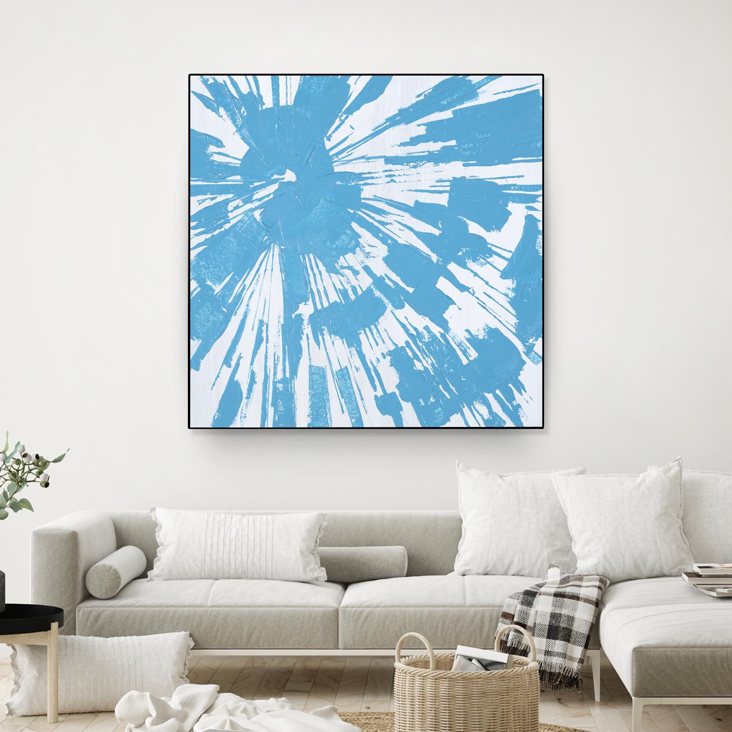 Holiday Festivities IV by Daleno Art on GIANT ART - blue pop art pop art