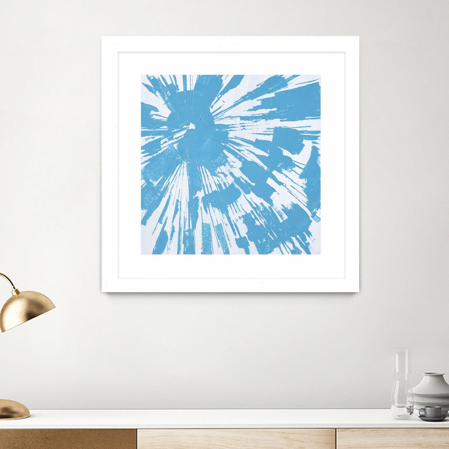 Holiday Festivities IV by Daleno Art on GIANT ART - blue pop art pop art