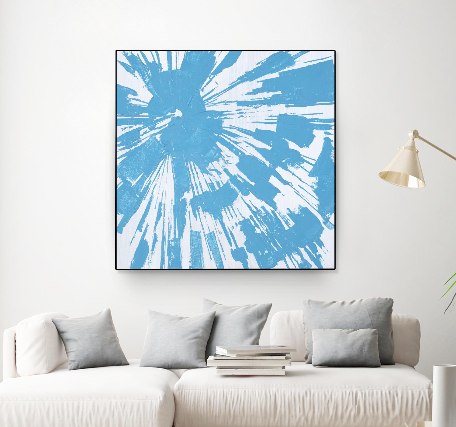 Holiday Festivities IV by Daleno Art on GIANT ART - blue pop art pop art