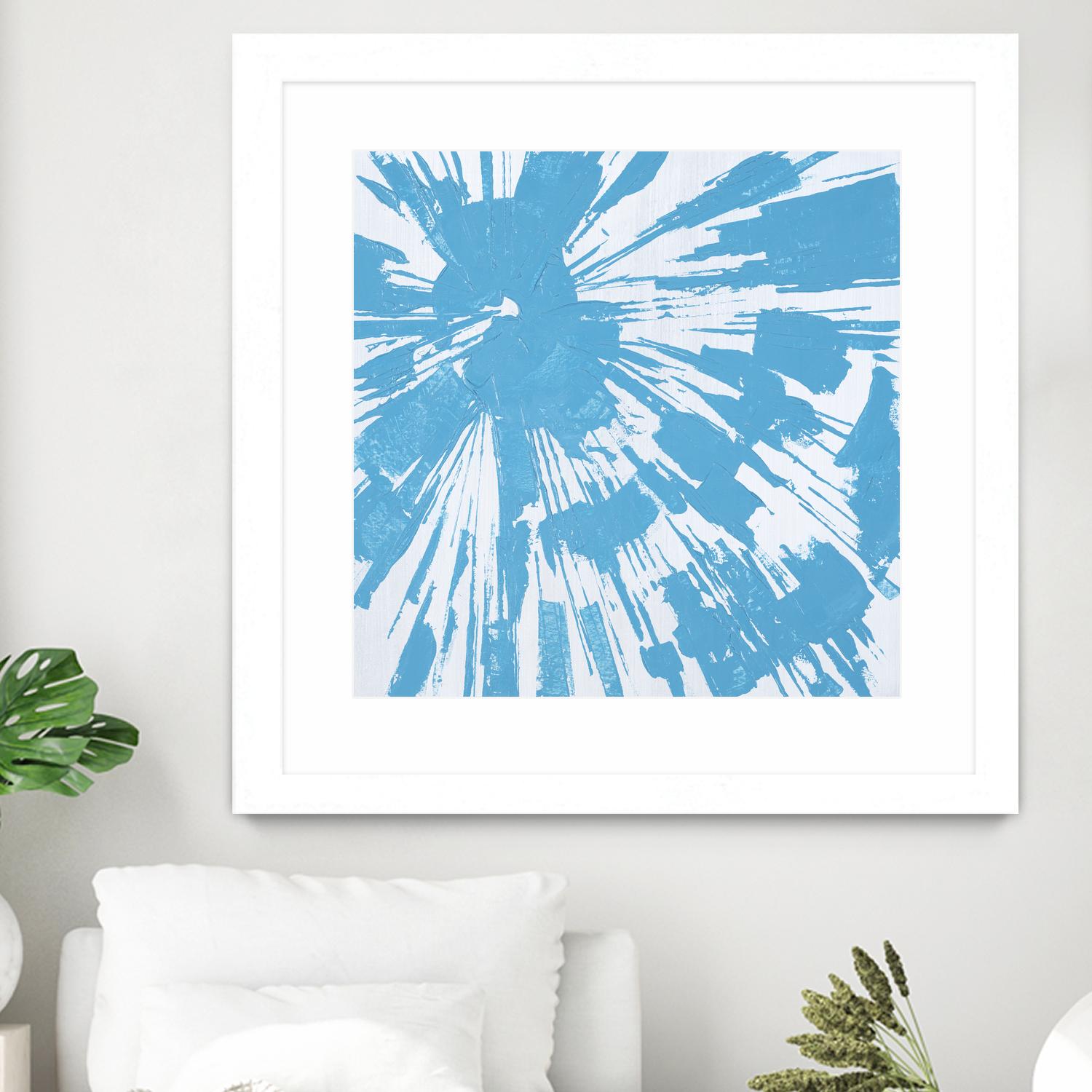 Holiday Festivities IV by Daleno Art on GIANT ART - blue pop art pop art