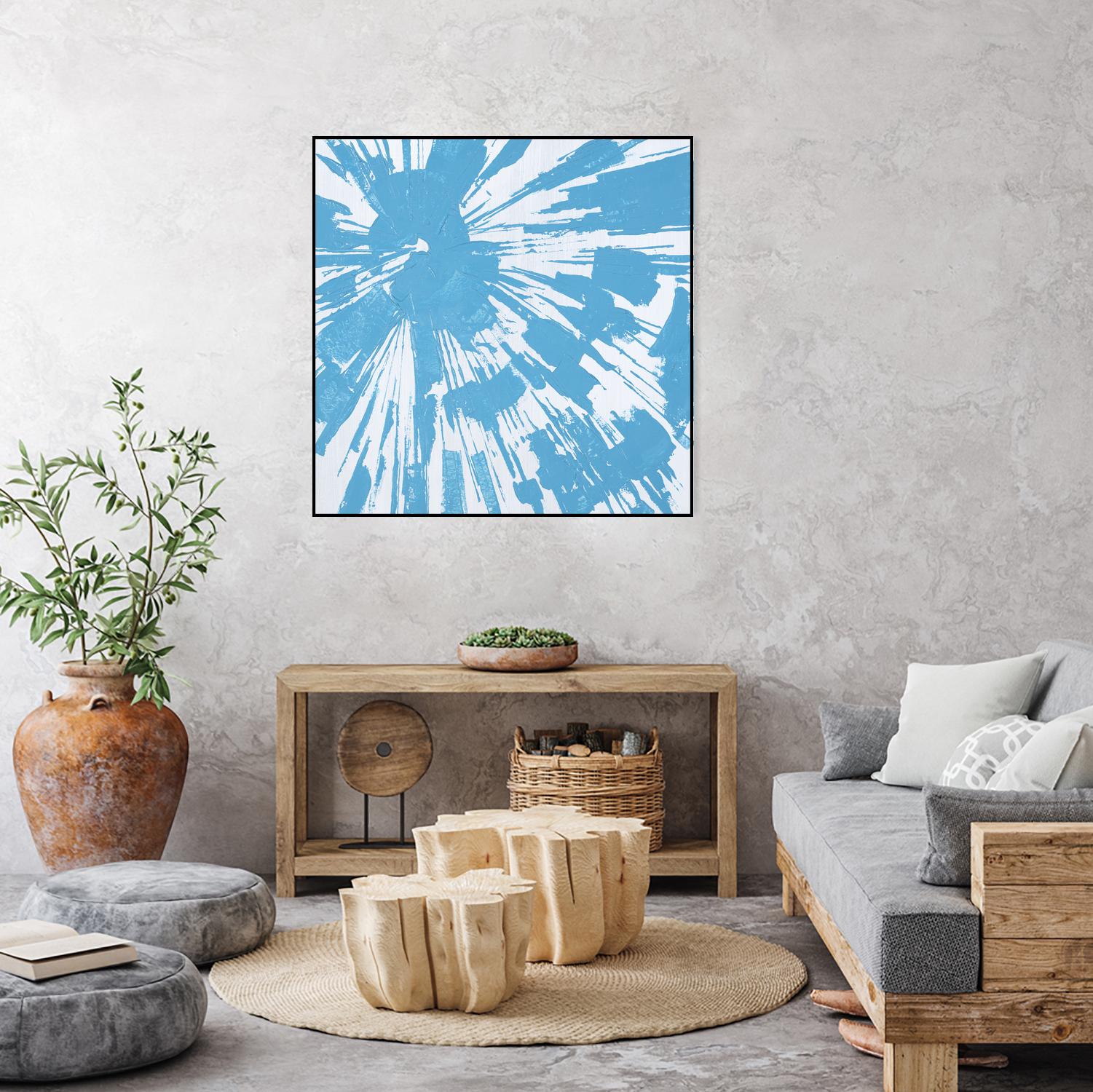 Holiday Festivities IV by Daleno Art on GIANT ART - blue pop art pop art