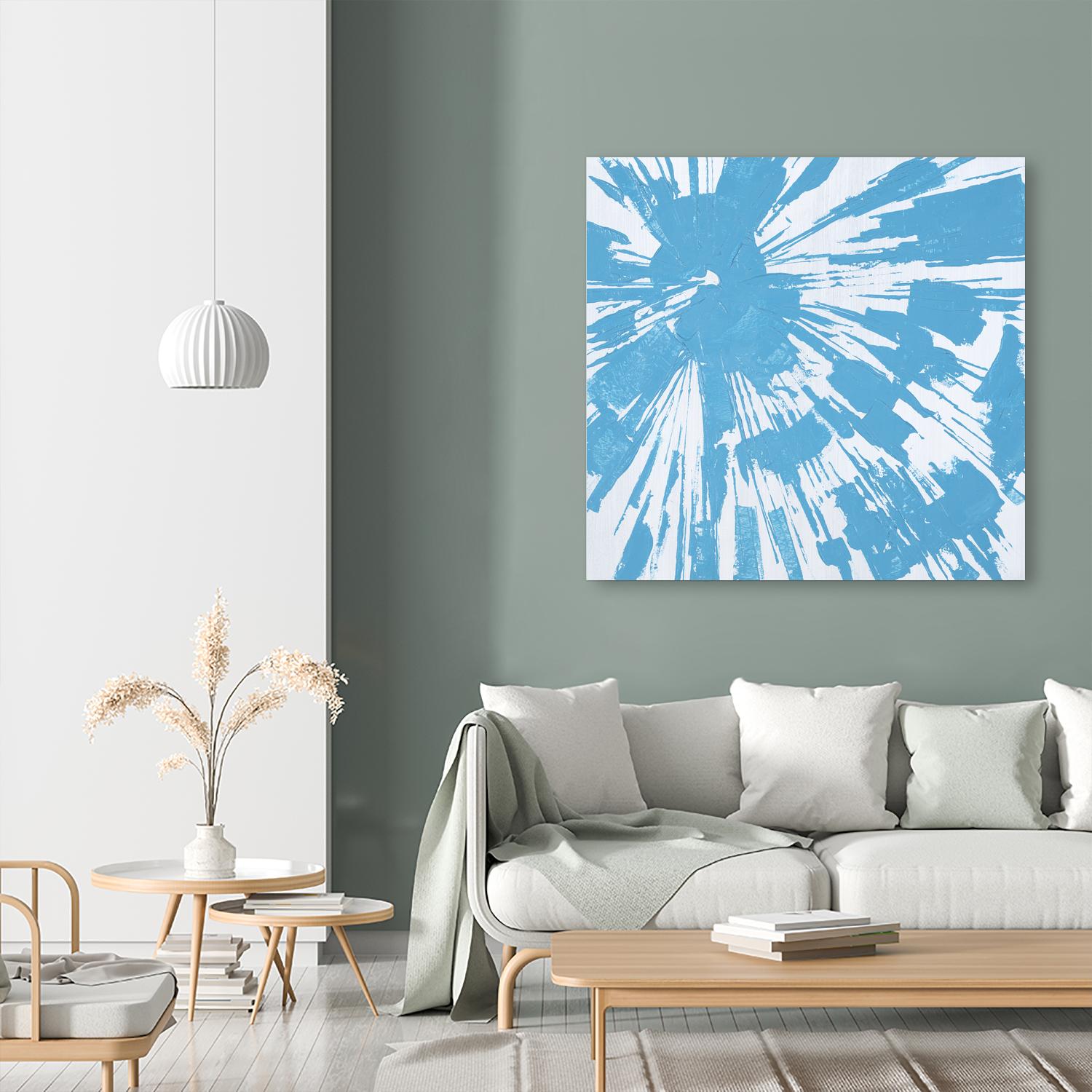 Holiday Festivities IV by Daleno Art on GIANT ART - blue pop art pop art