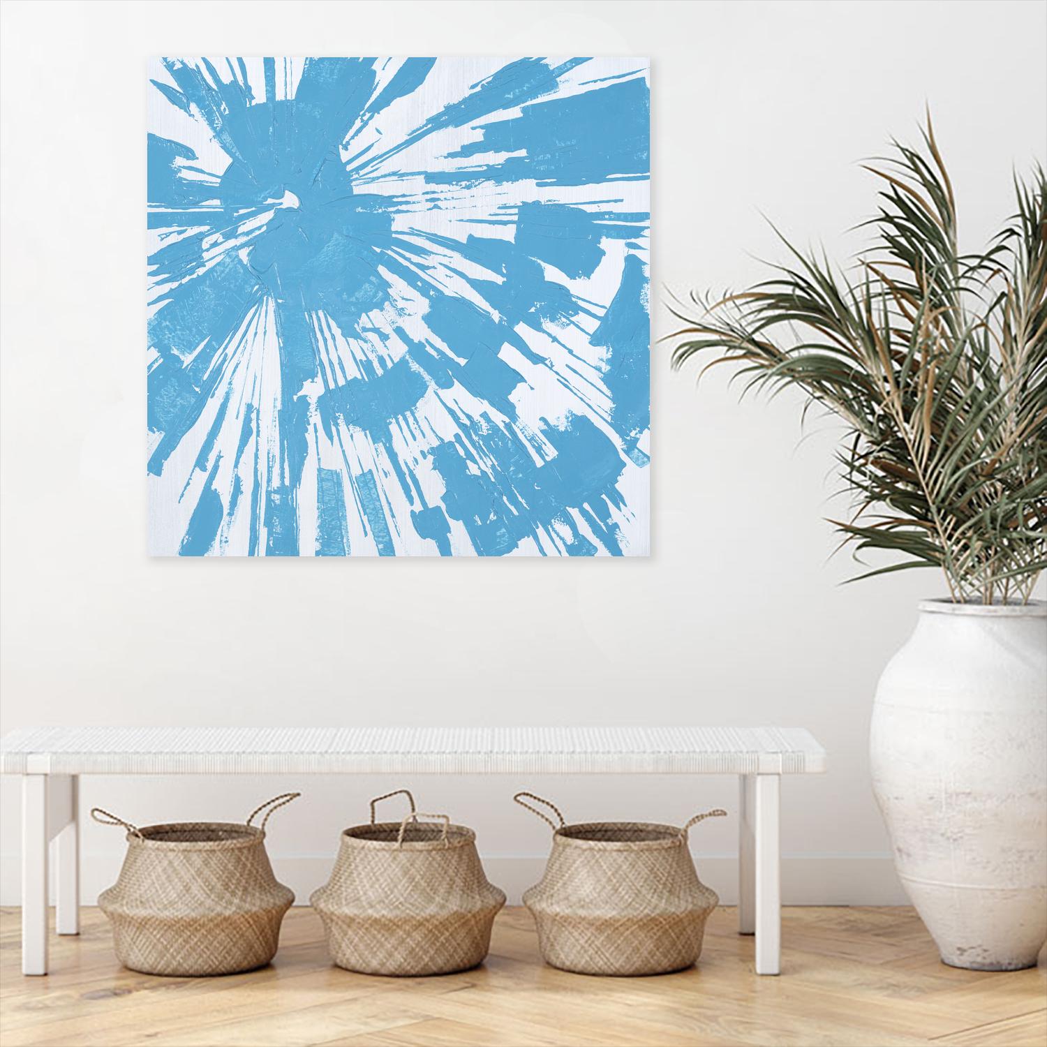 Holiday Festivities IV by Daleno Art on GIANT ART - blue pop art pop art