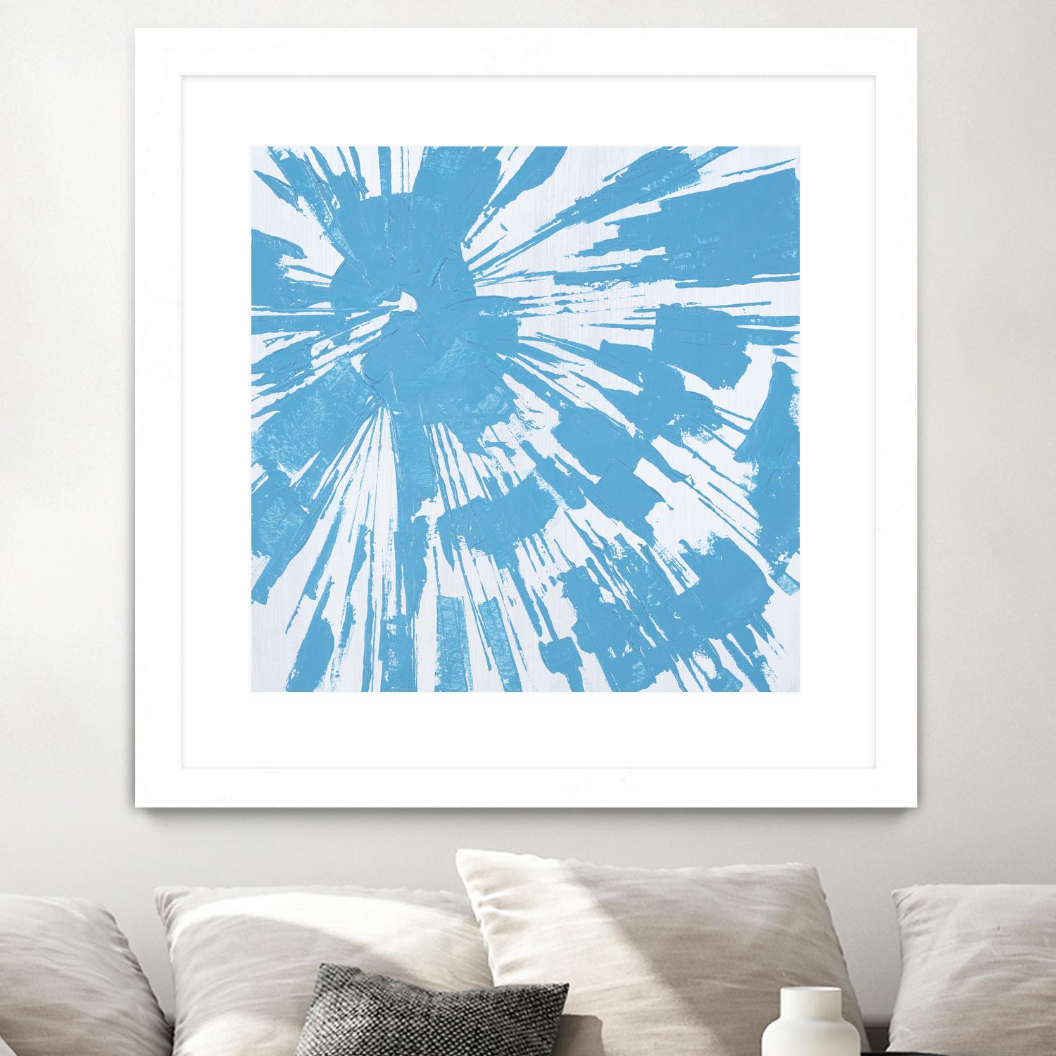 Holiday Festivities IV by Daleno Art on GIANT ART - blue pop art pop art