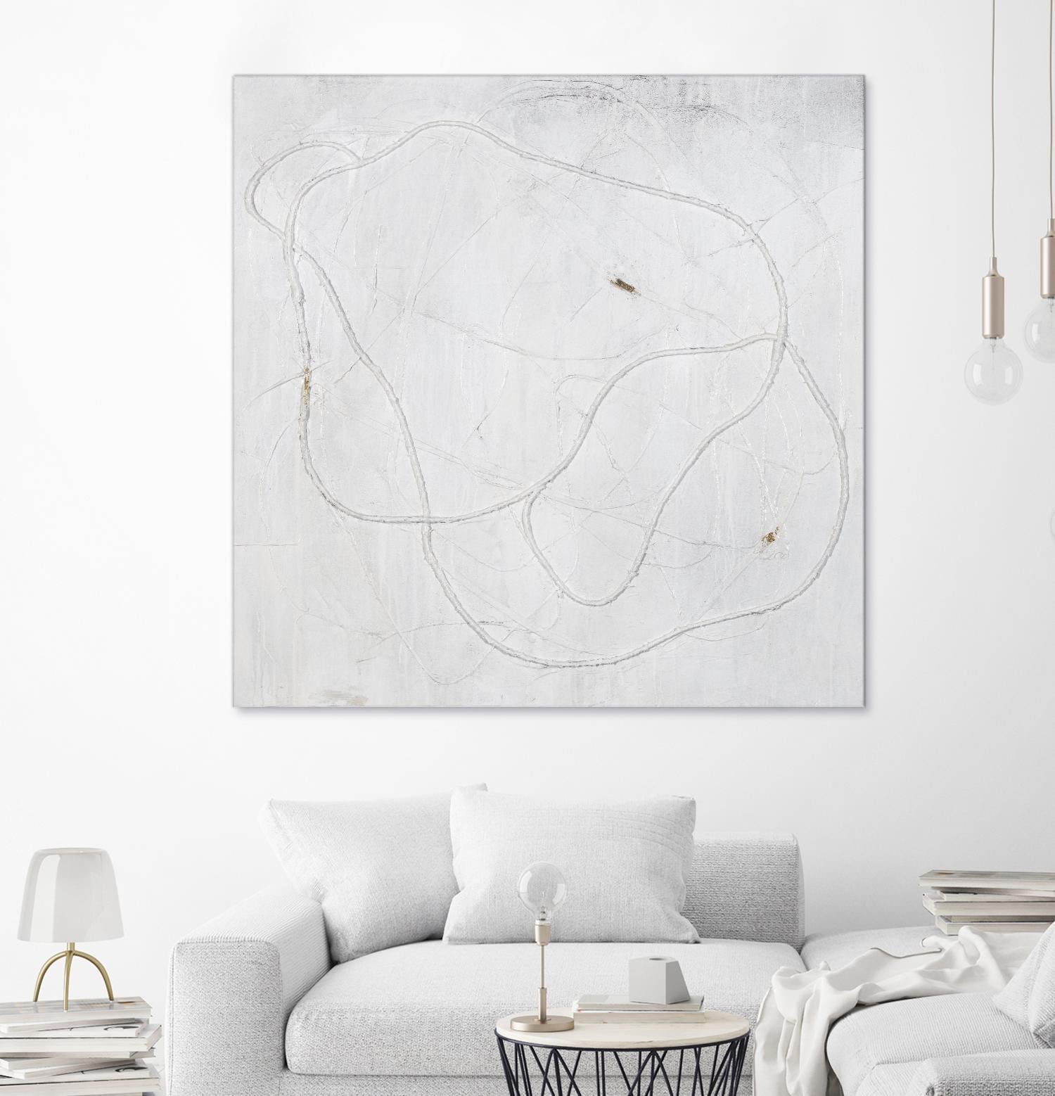 Super Wrangler by Daleno Art on GIANT ART - gold abstract abstrait