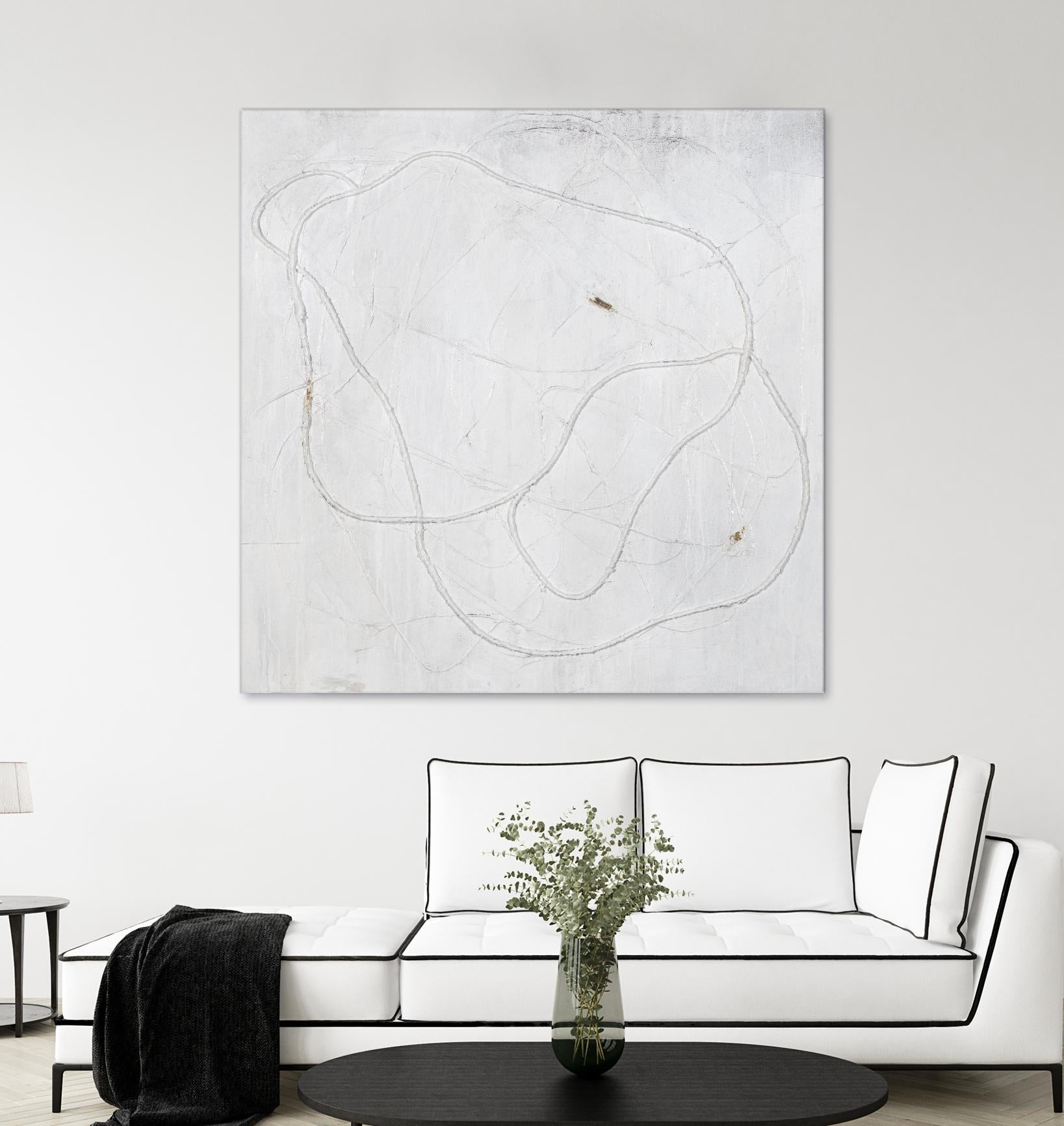 Super Wrangler by Daleno Art on GIANT ART - gold abstract abstrait