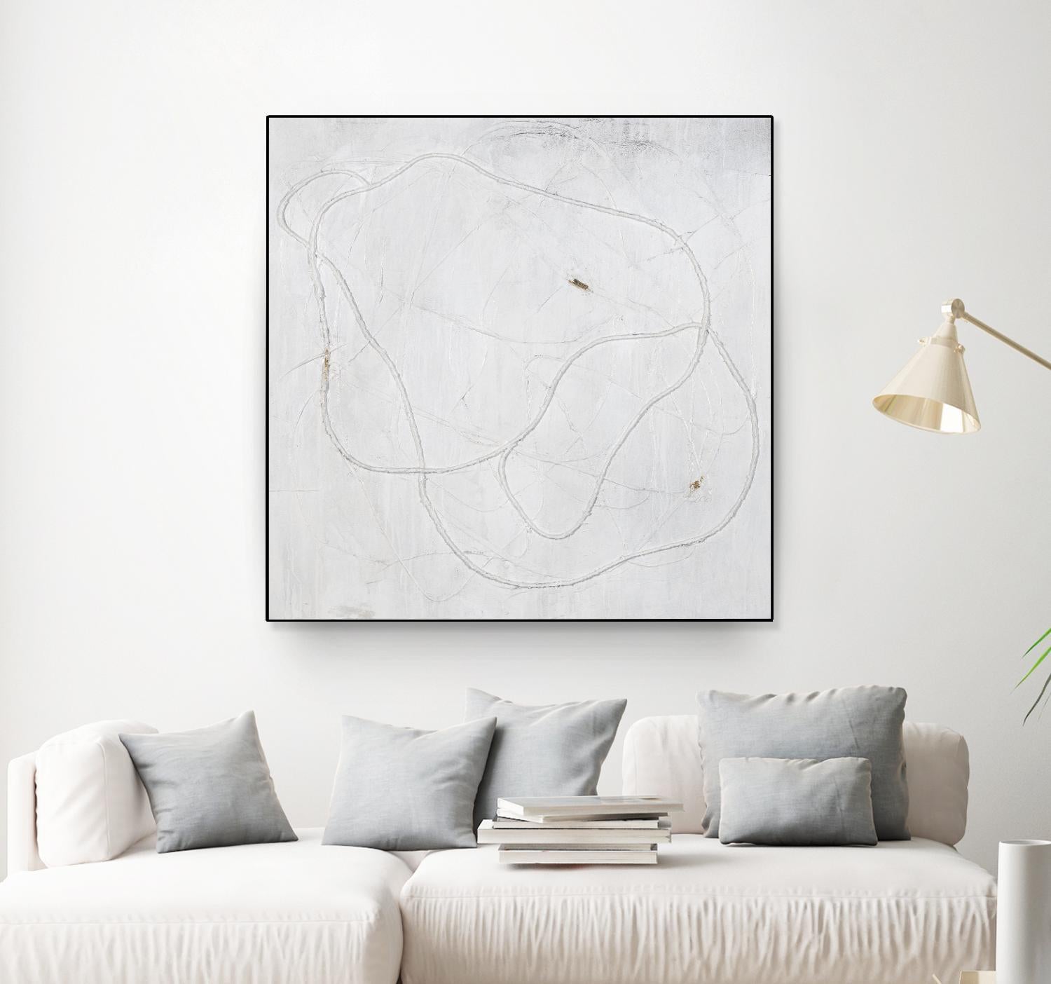 Super Wrangler by Daleno Art on GIANT ART - gold abstract abstrait