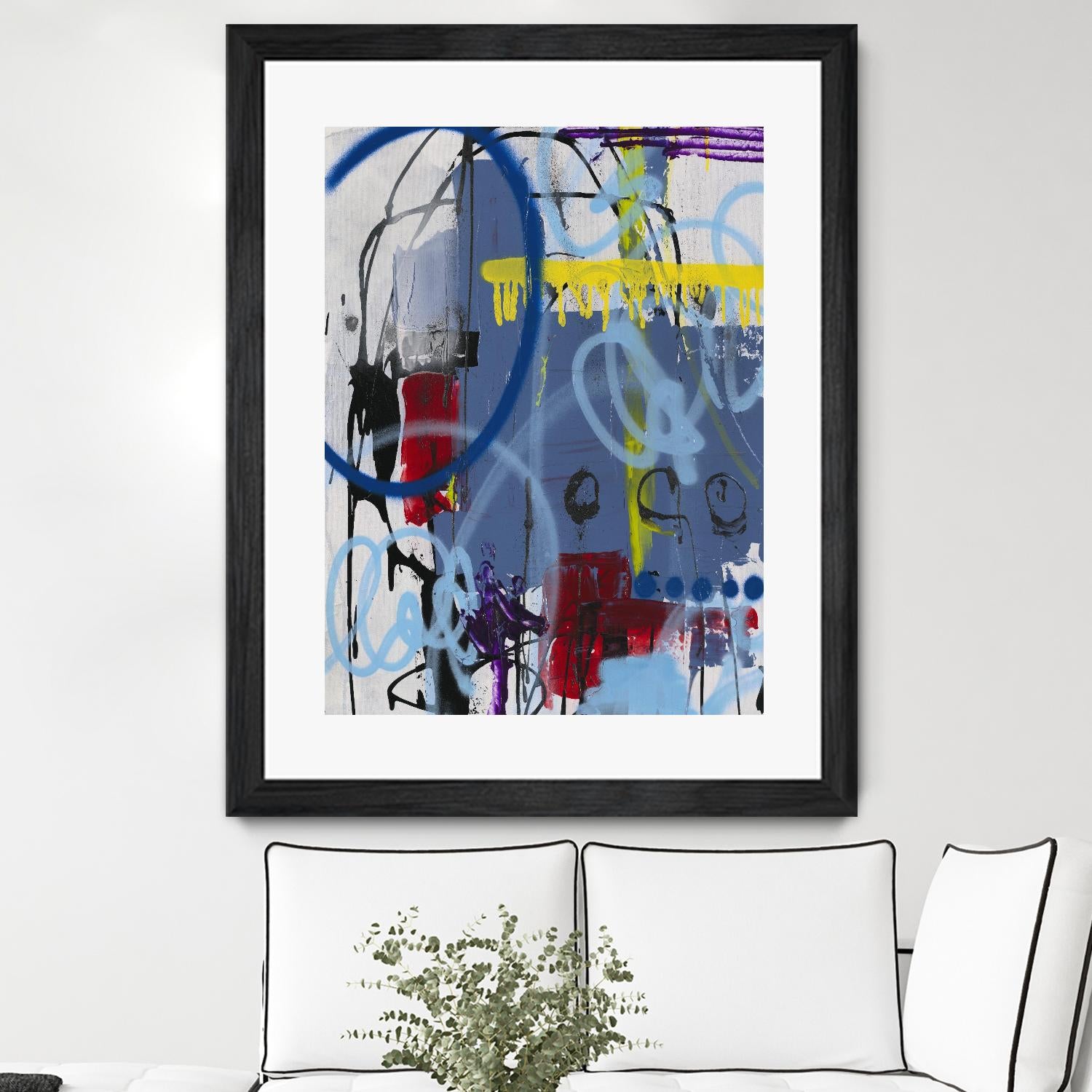 Live for the Applause II by Daleno Art on GIANT ART - red abstract