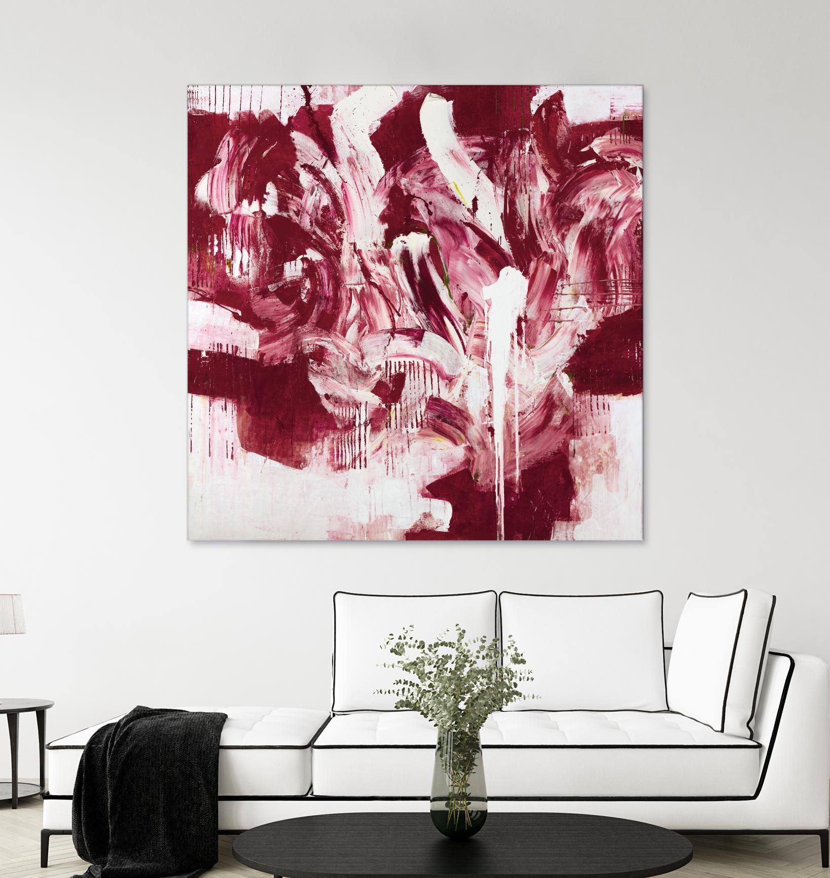 Shirley Shake by Daleno Art on GIANT ART - red abstract abstrait