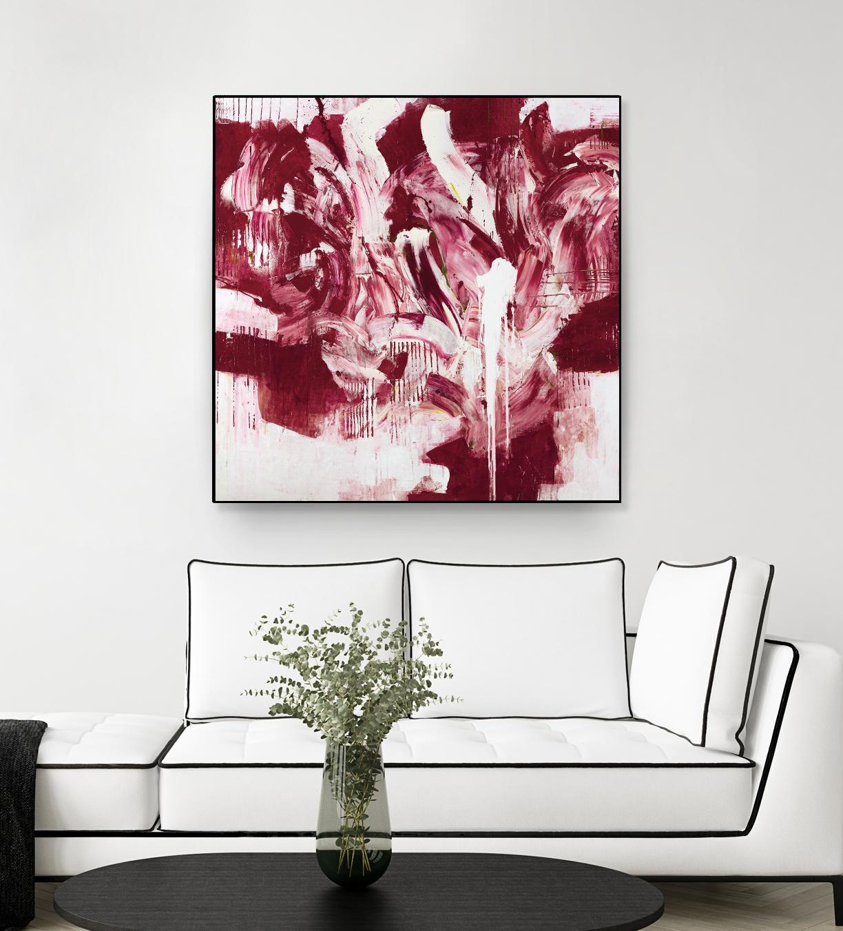 Shirley Shake by Daleno Art on GIANT ART - red abstract abstrait