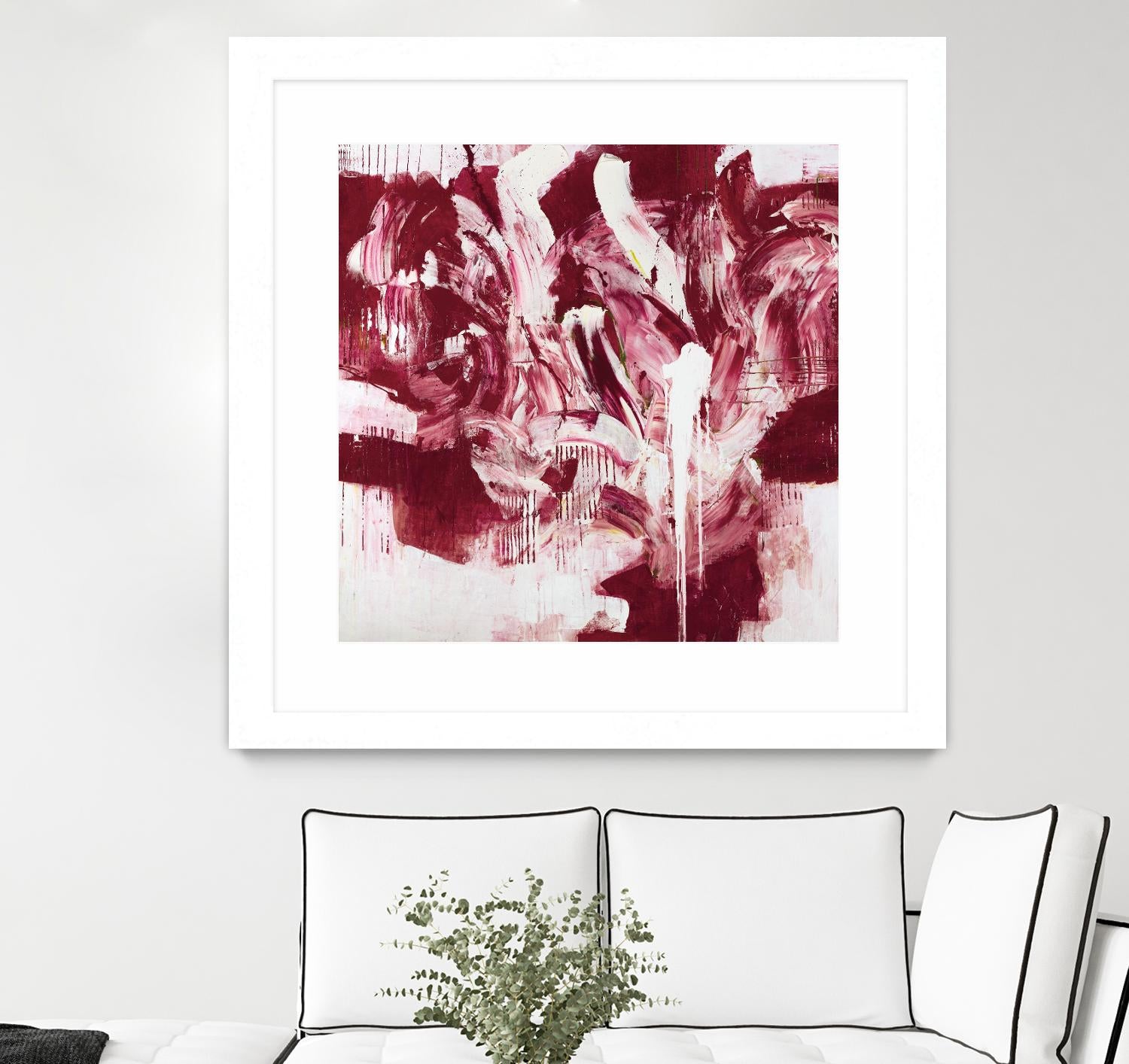 Shirley Shake by Daleno Art on GIANT ART - red abstract abstrait