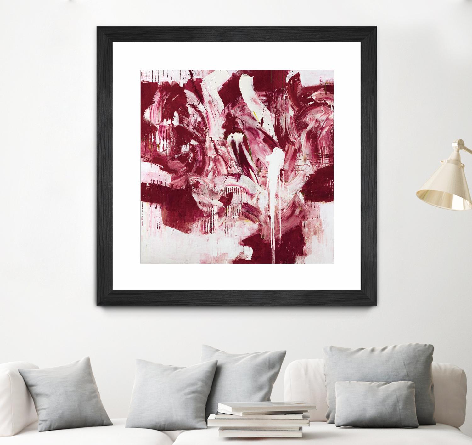 Shirley Shake by Daleno Art on GIANT ART - red abstract abstrait