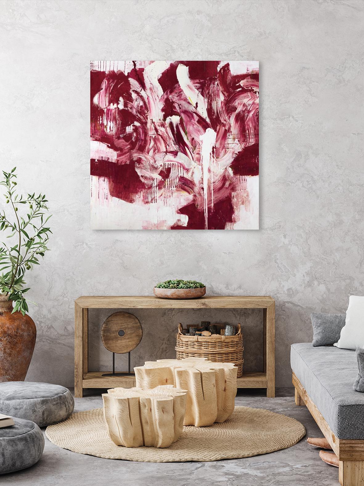 Shirley Shake by Daleno Art on GIANT ART - red abstract abstrait