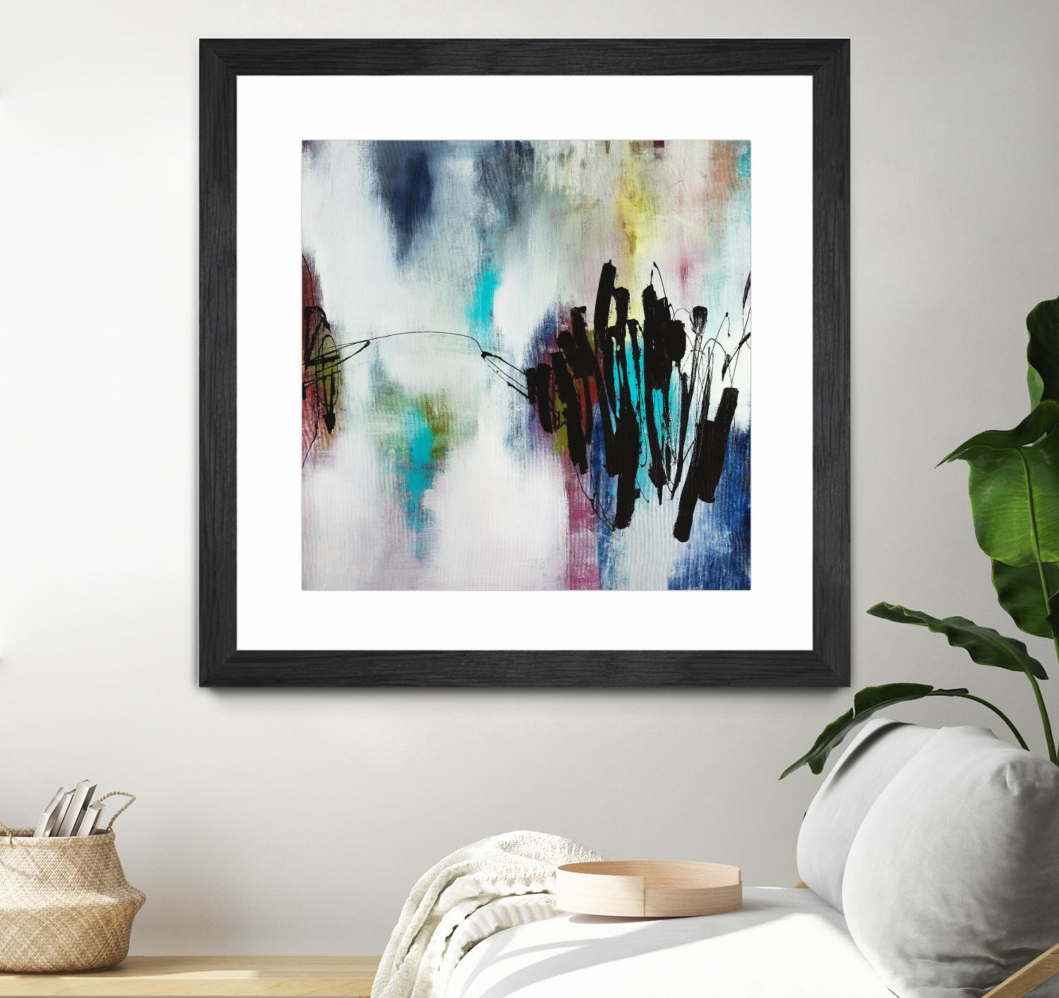 Disruptive Connection by Daleno Art on GIANT ART - pink abstract abstrait