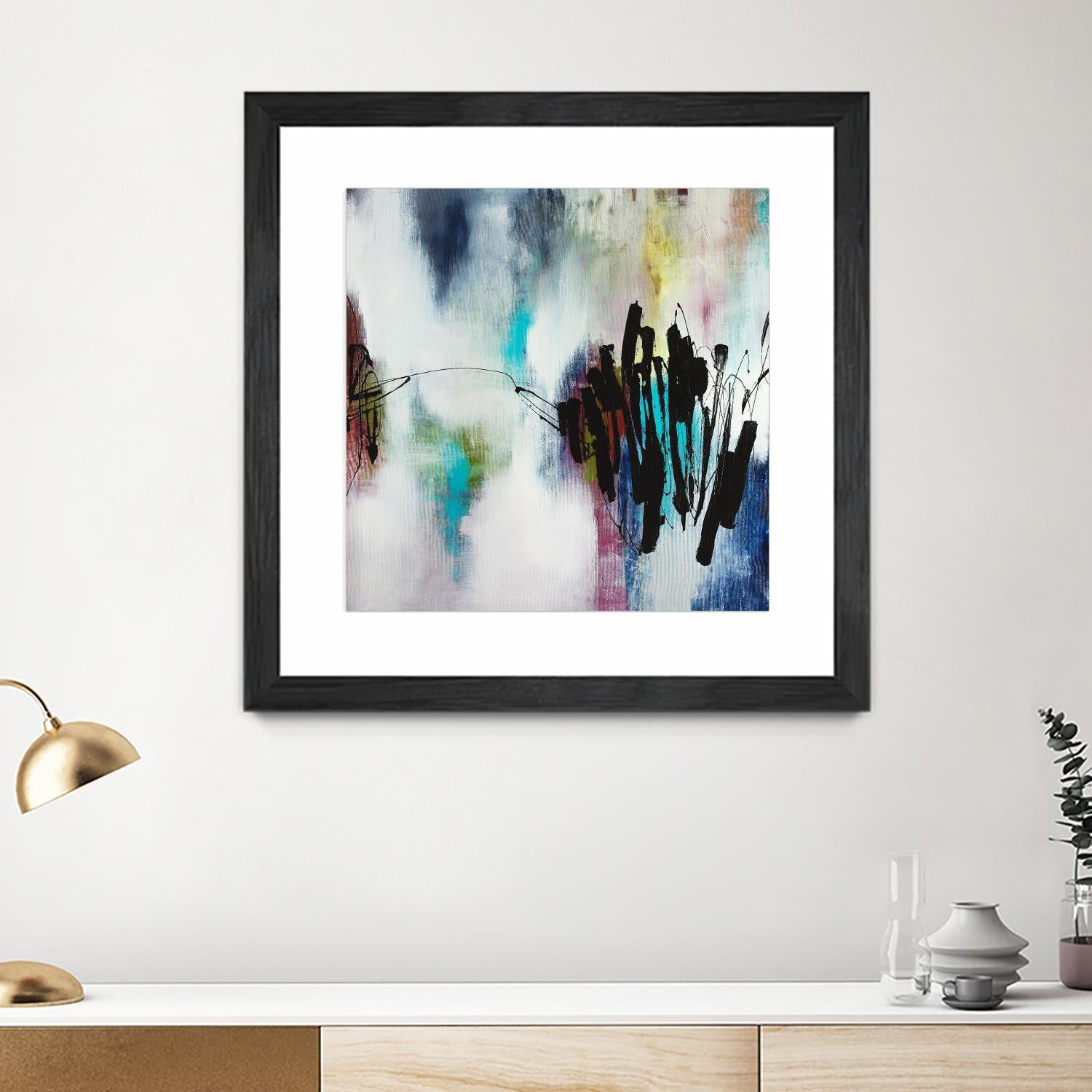 Disruptive Connection by Daleno Art on GIANT ART - pink abstract abstrait