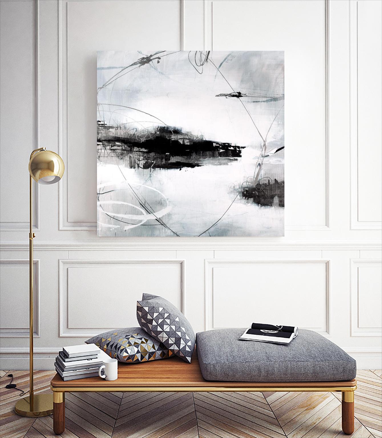 In An Instant by Daleno Art on GIANT ART - white abstract