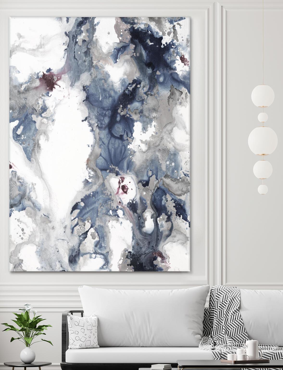 Treasure Spot II by Daleno Art on GIANT ART - pink abstract abstrait